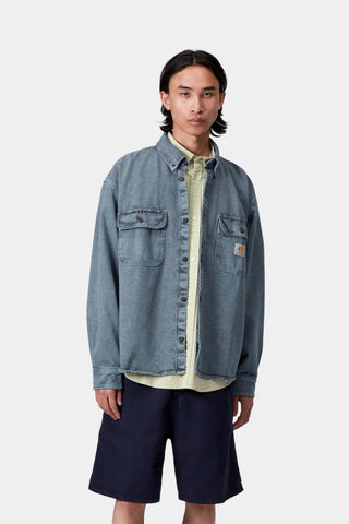 Carhartt Tigan Shirt Jac Black / Blue Fog