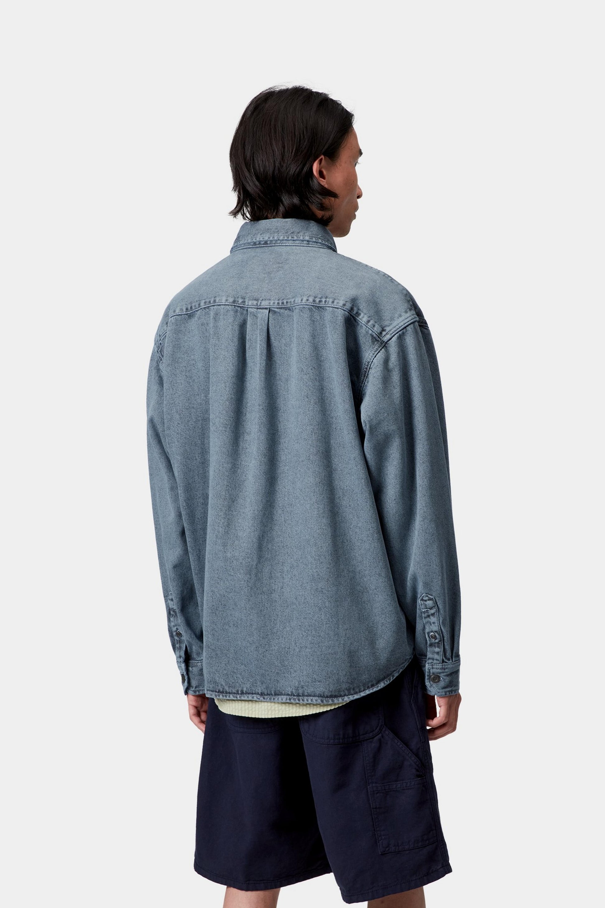Carhartt Tigan Shirt Jac Black / Blue Fog