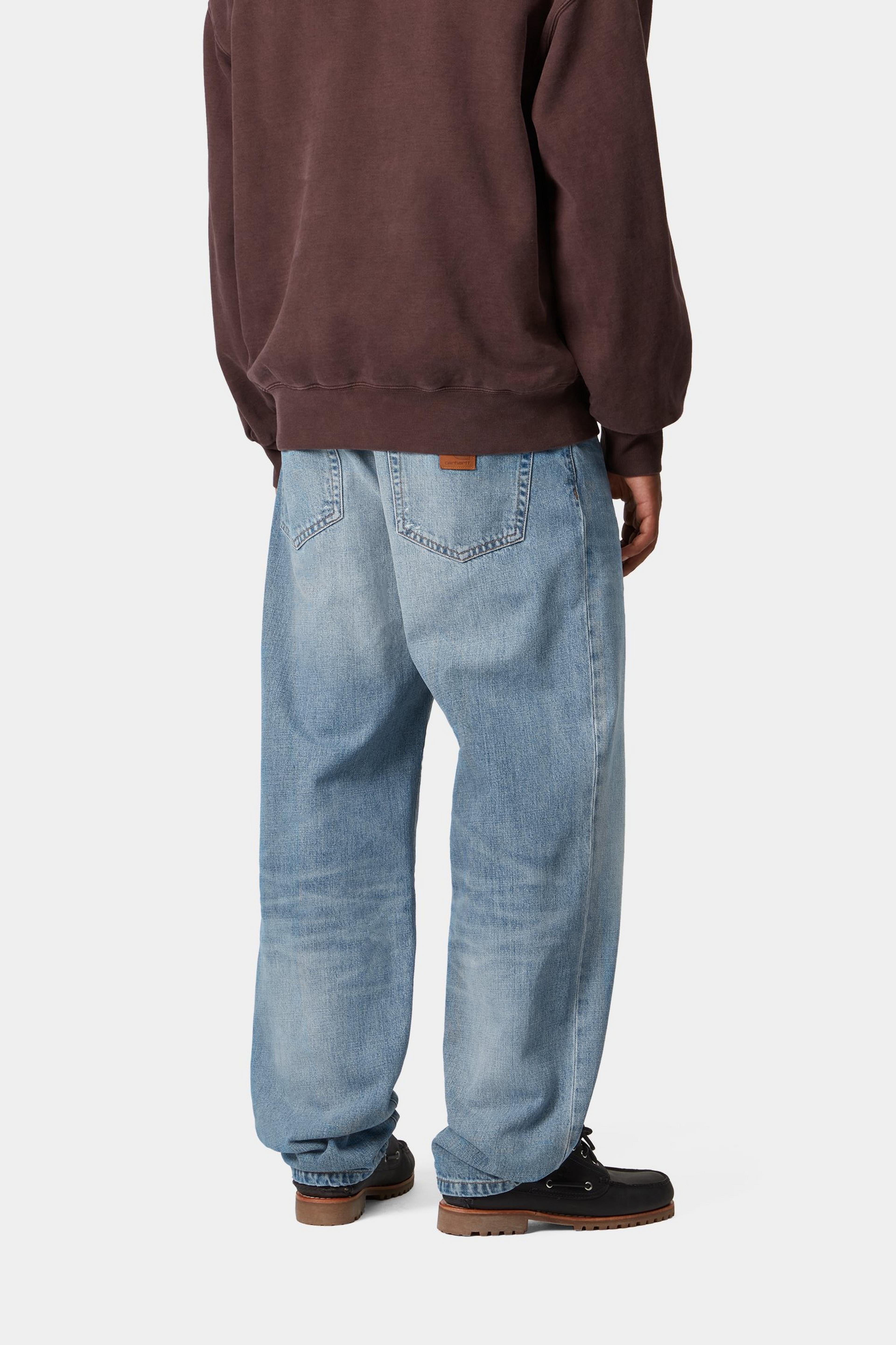 Carhartt WIP Aaron Pant Blue Burst Washed