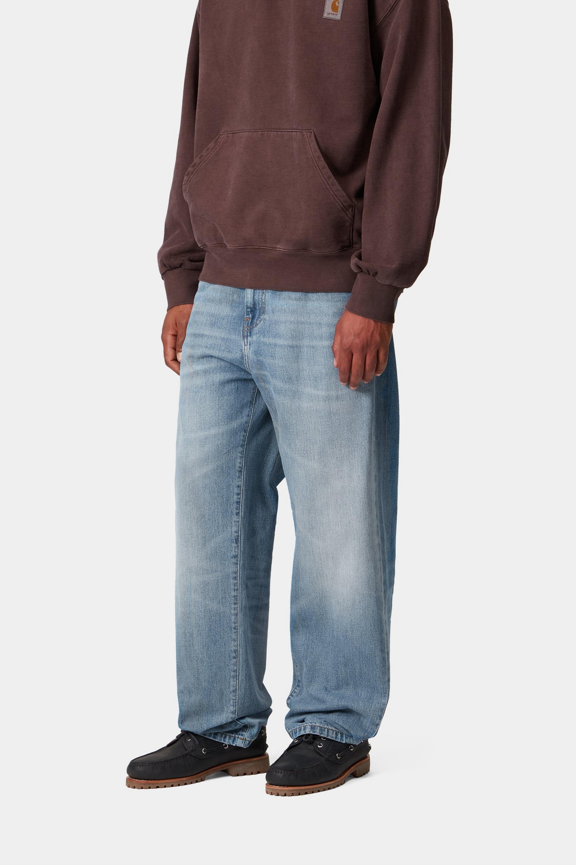 Carhartt WIP Aaron Pant Blue Burst Washed