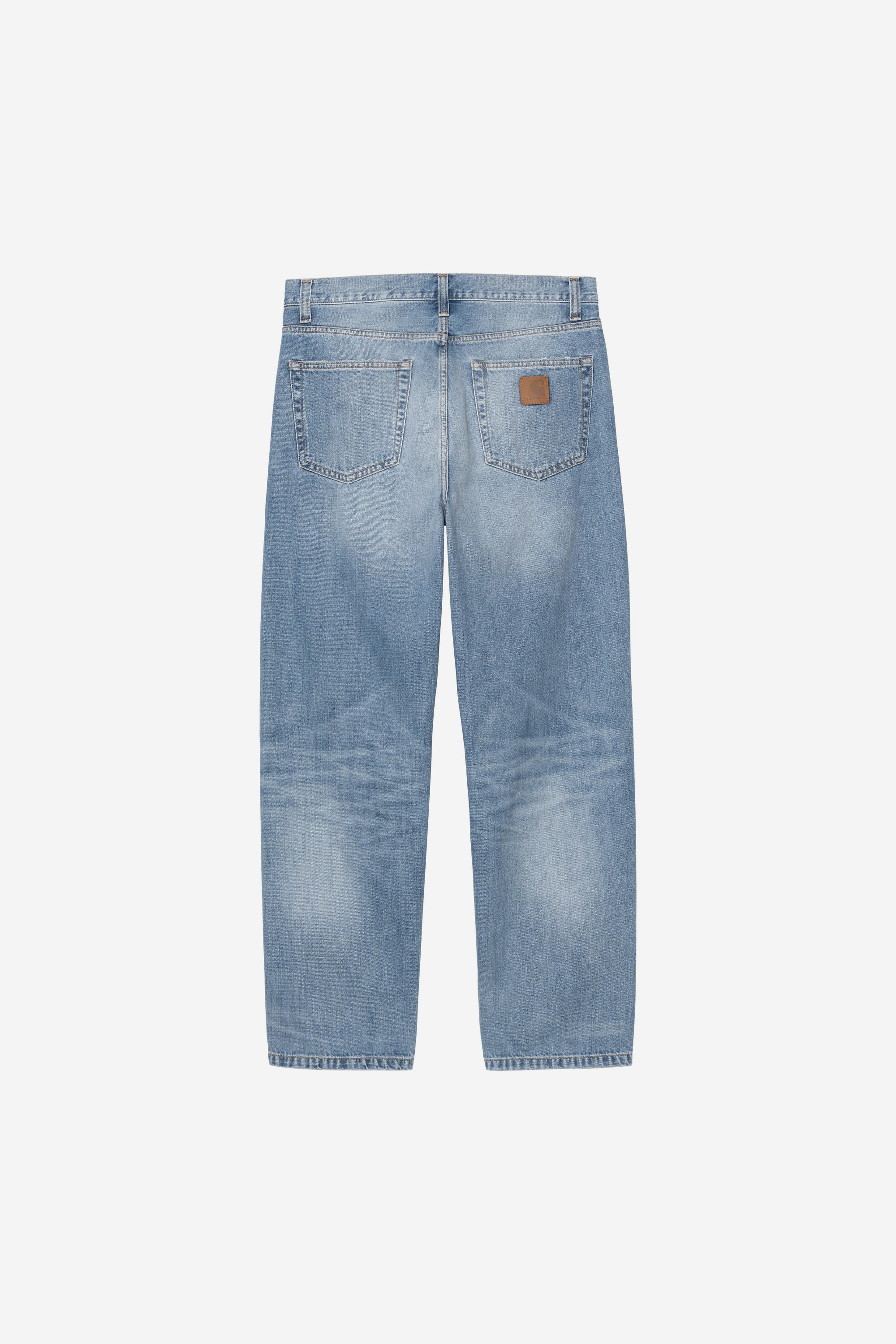 Carhartt WIP Aaron Pant Blue Burst Washed