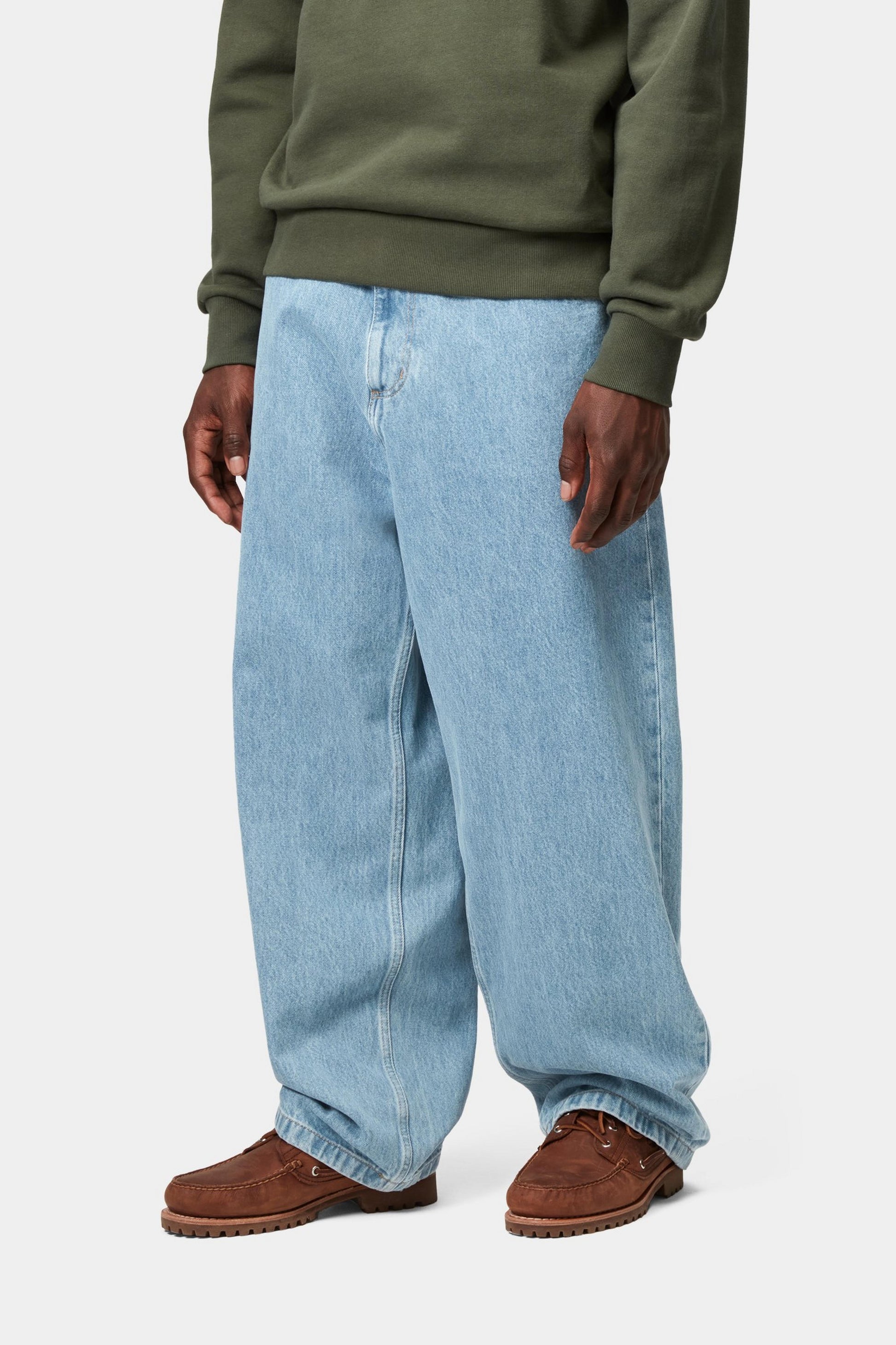 Carhartt WIP Brandon Pant Blue Stone Bleached