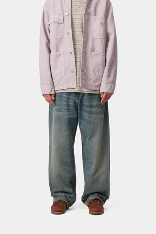 Carhartt Brandon Pant Blue Worn Used Wash Denim