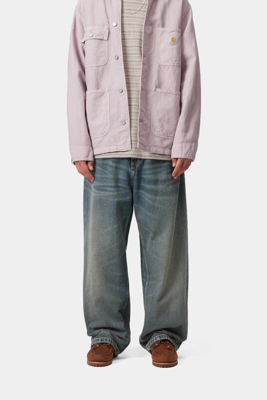 Carhartt Brandon Pant Blue Worn Used Wash Denim