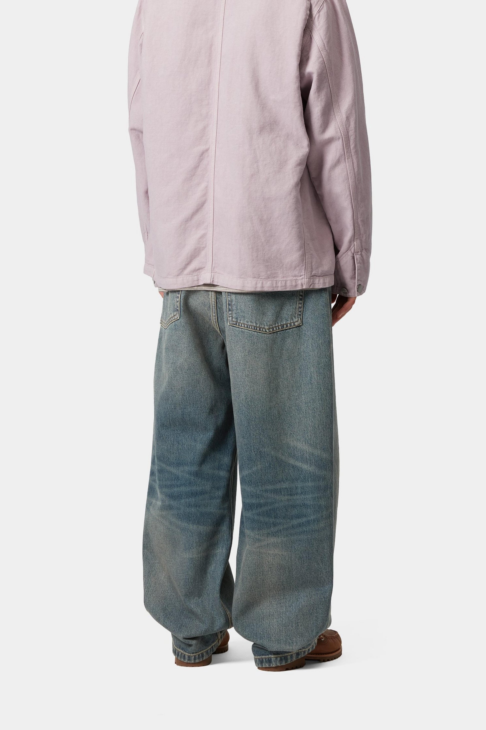 Carhartt Brandon Pant Blue Worn Used Wash Denim