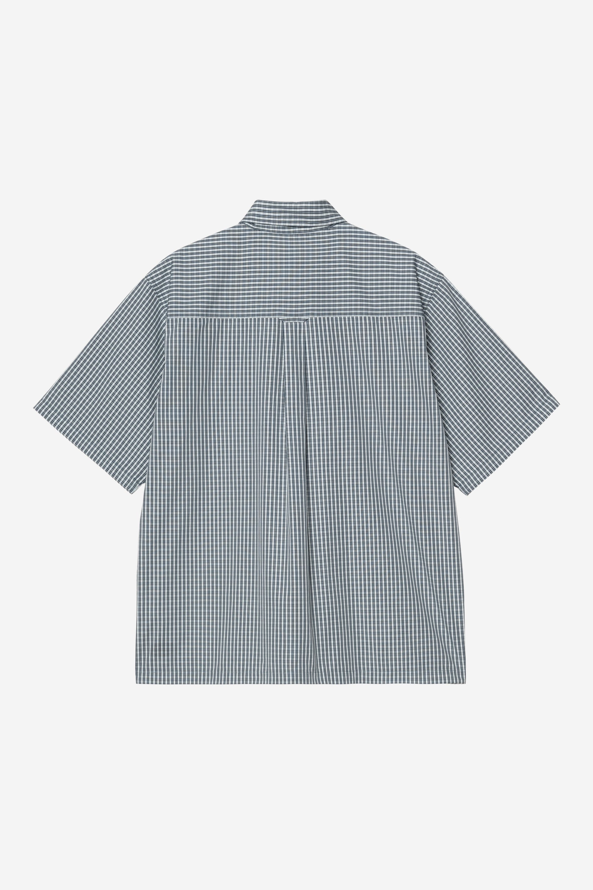 Carhartt WIP S/S Groff Shirt Groff Check / Blue River