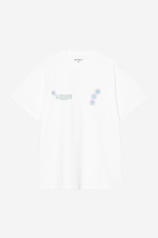 Carhartt WIP S/S C Trip Tee White