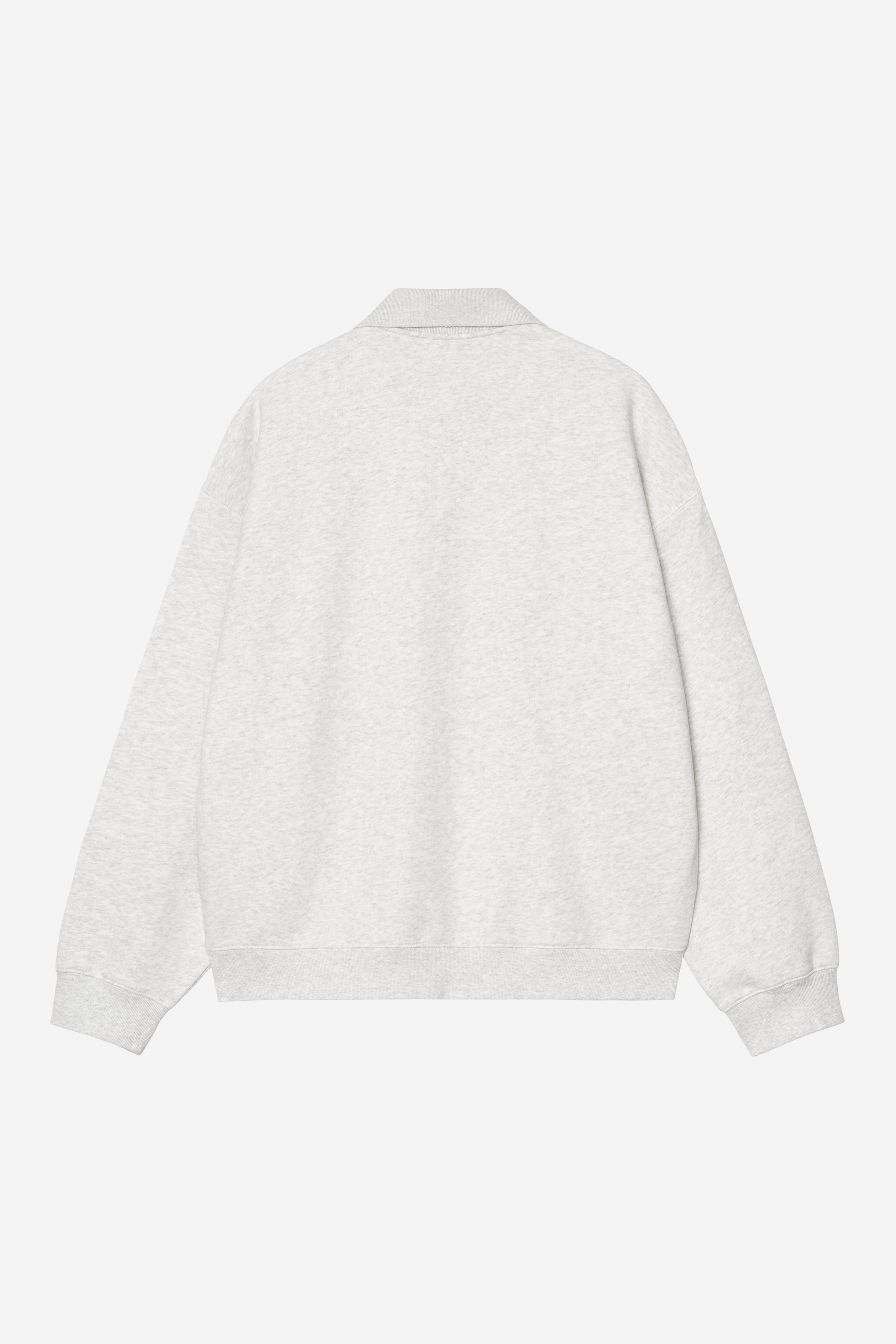 Carhartt WIP WIP Label Polo Sweat Ash Heather