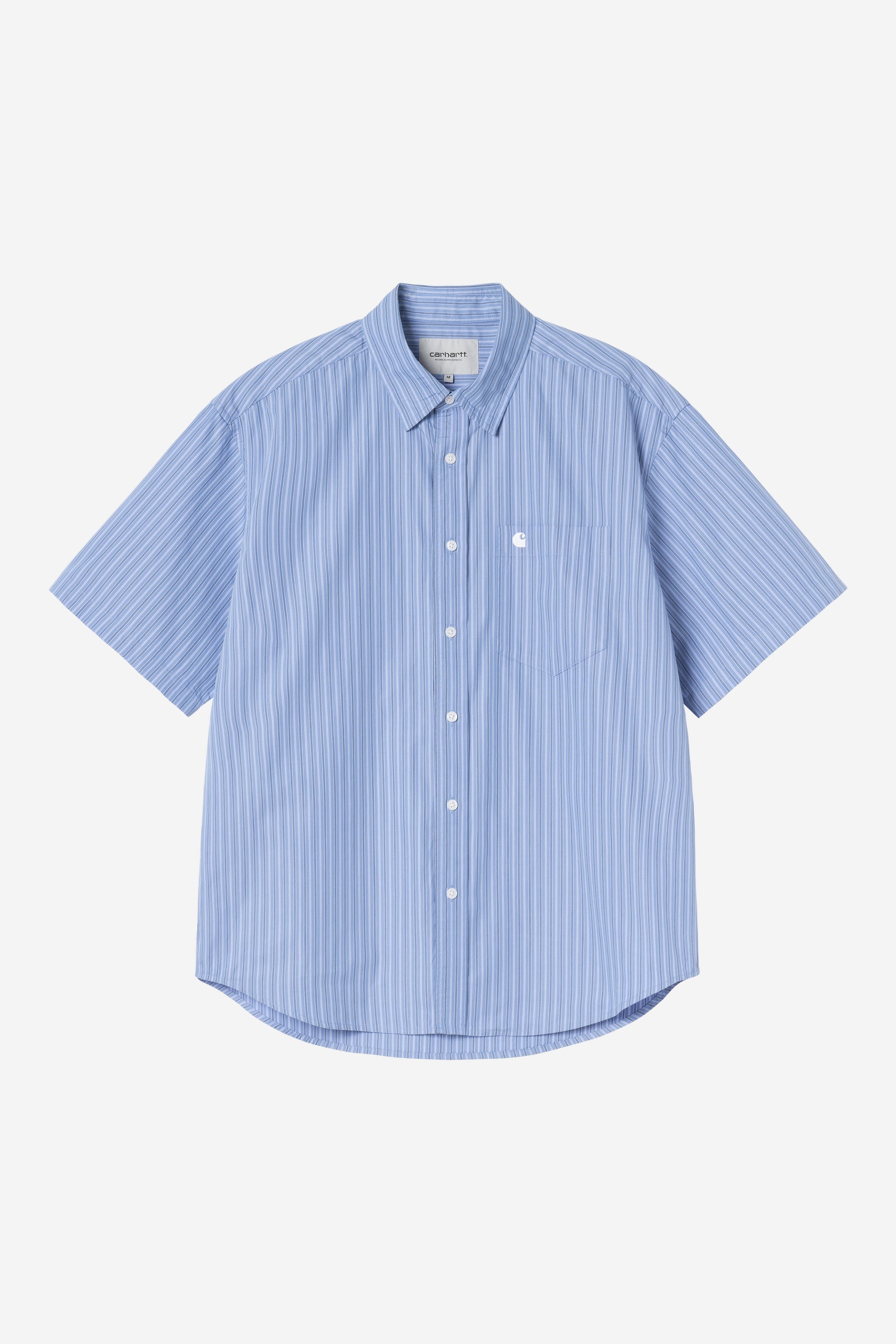 Carhartt WIP S/S Keene Shirt Keene Stripe / Curacao
