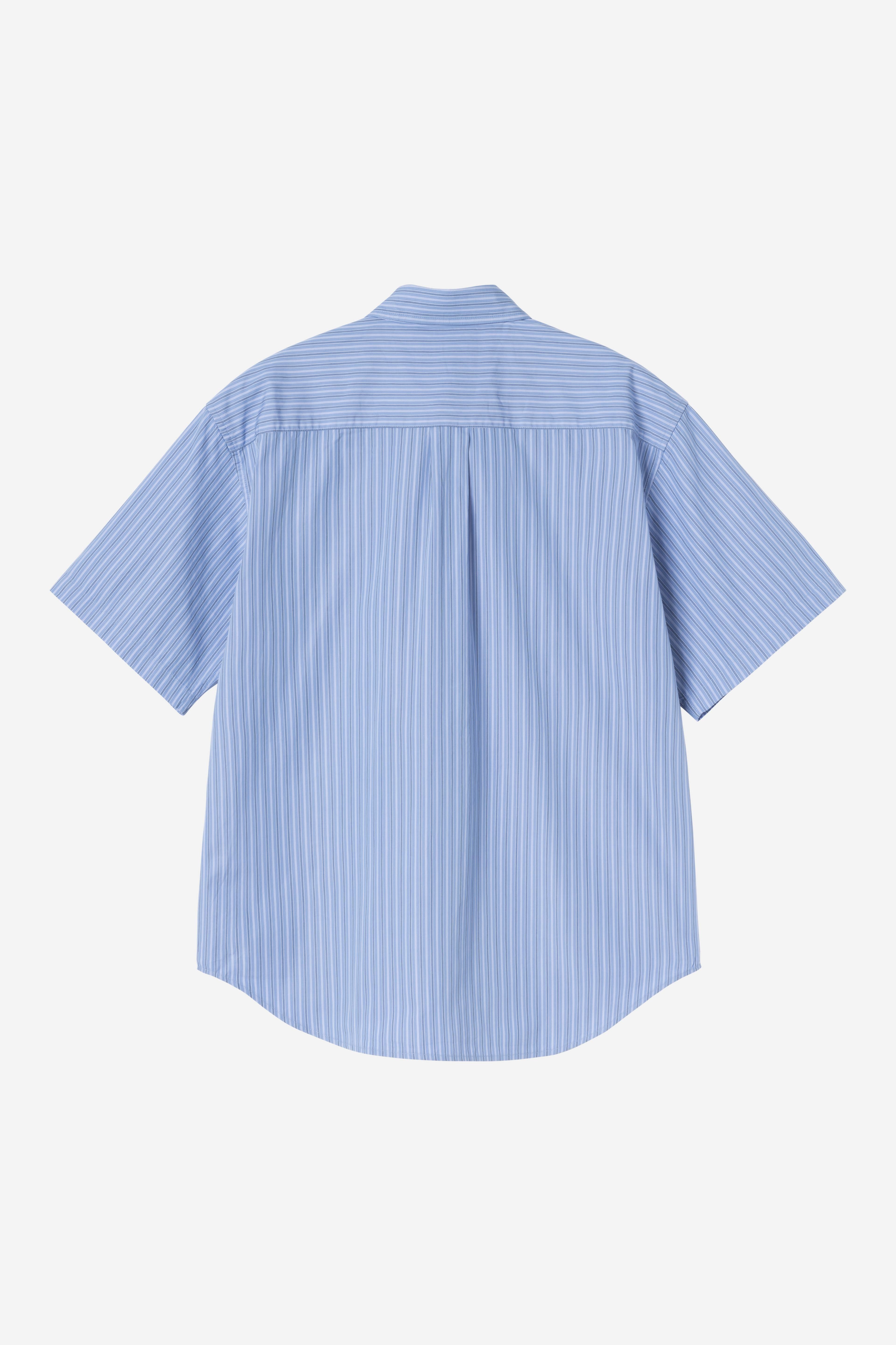 Carhartt WIP S/S Keene Shirt Keene Stripe / Curacao