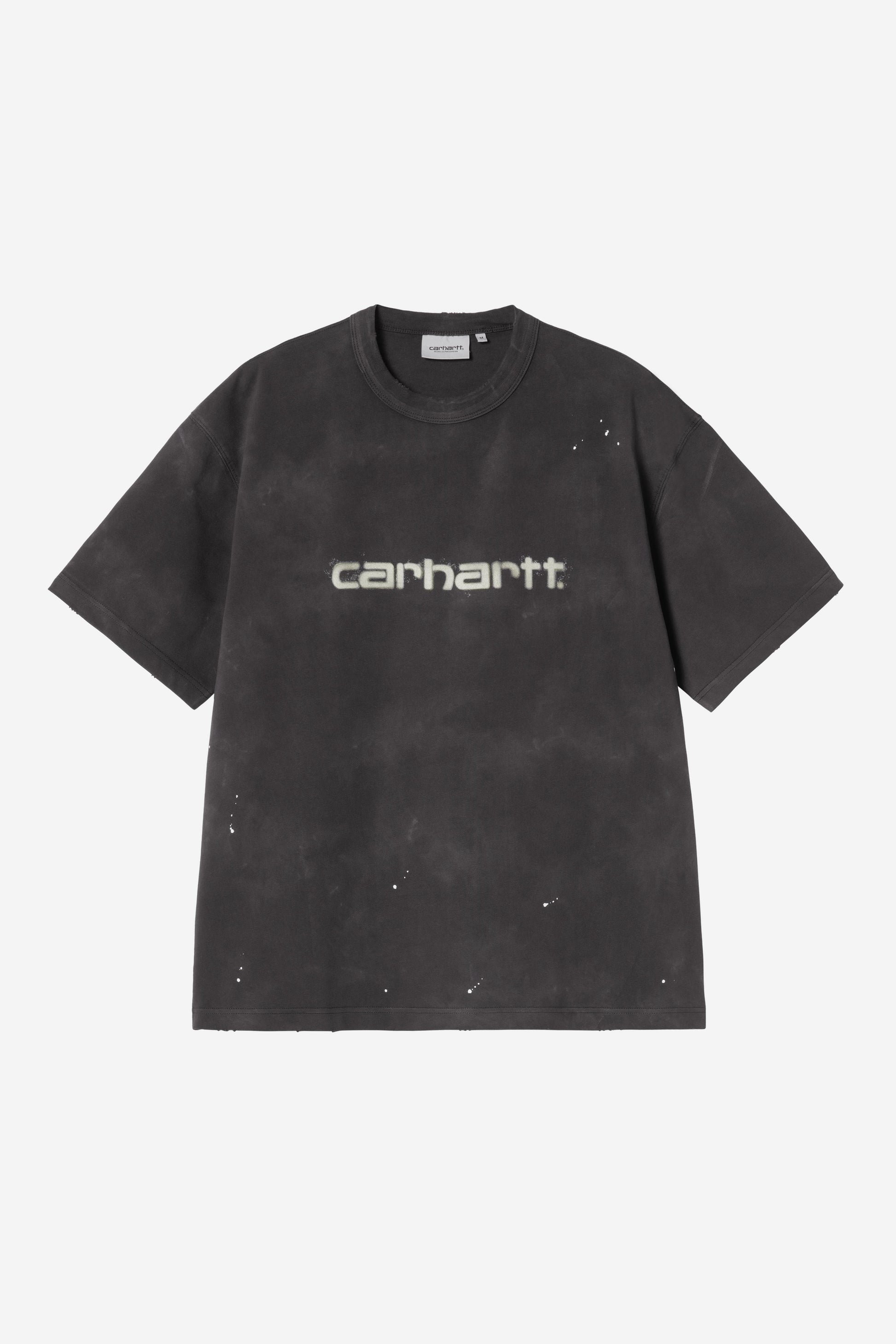 Carhartt WIP S/S Painter Tee Black Destroy Wash / Splatter