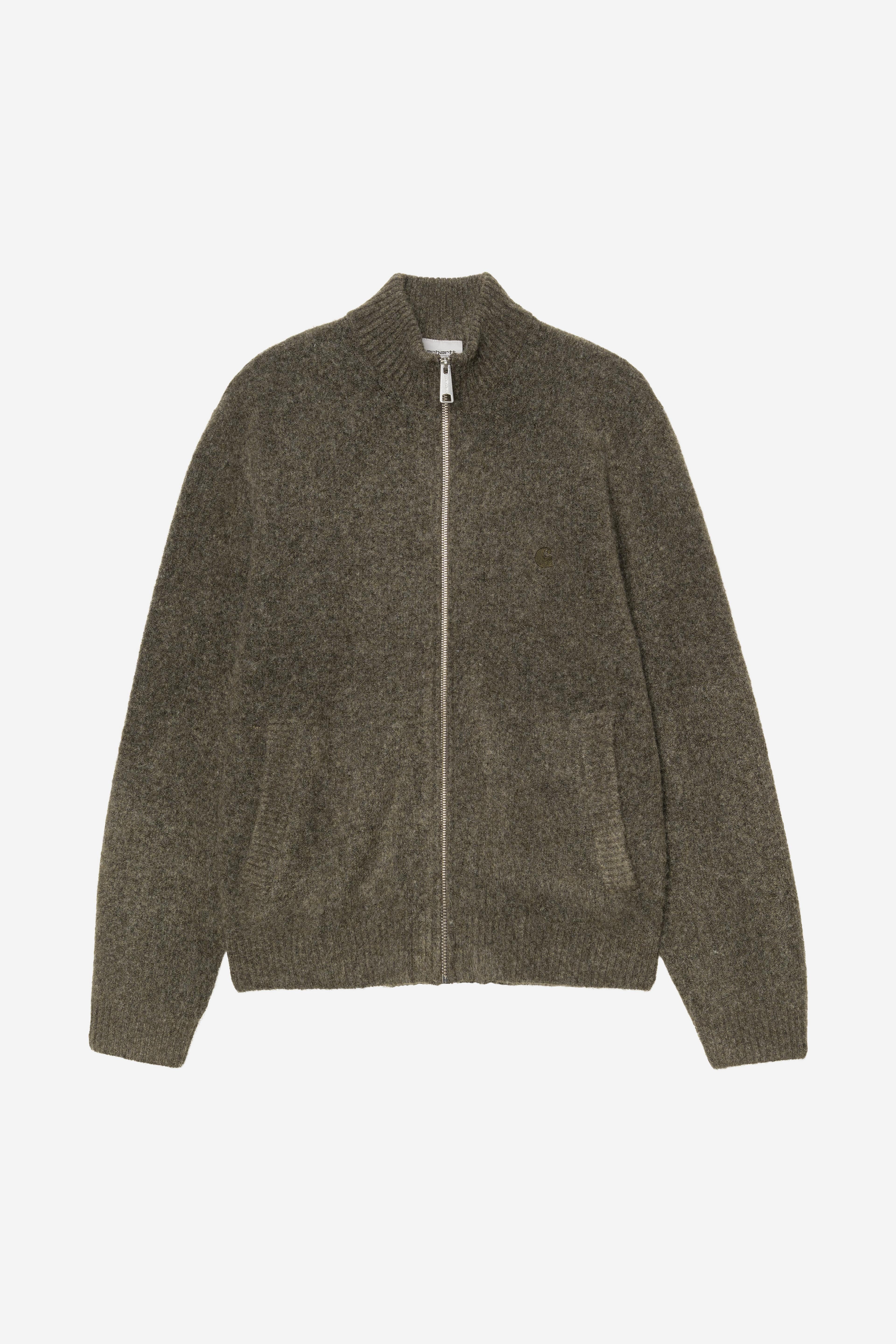Carhartt WIP Curtis Sweater Jacket Tangled Shungite