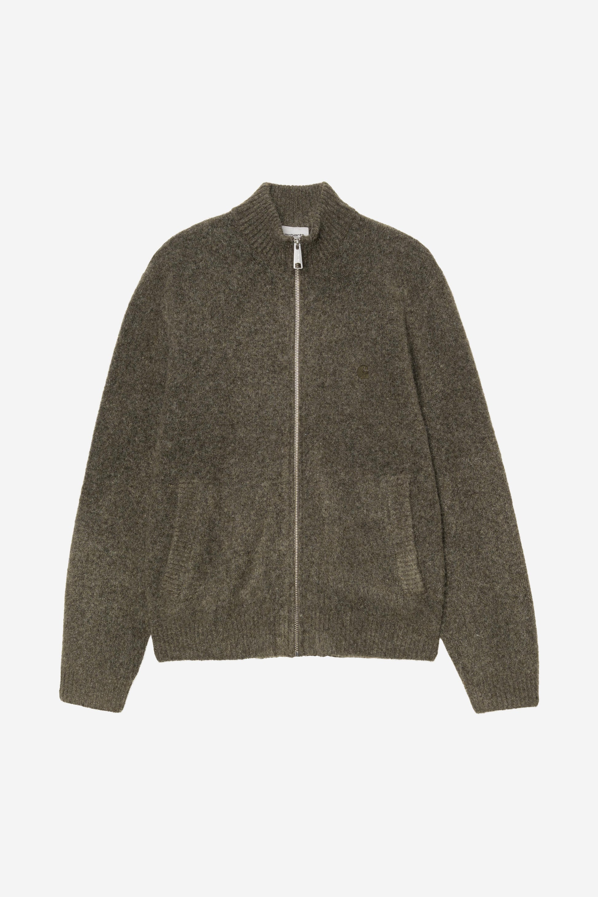Carhartt WIP Curtis Sweater Jacket Tangled Shungite
