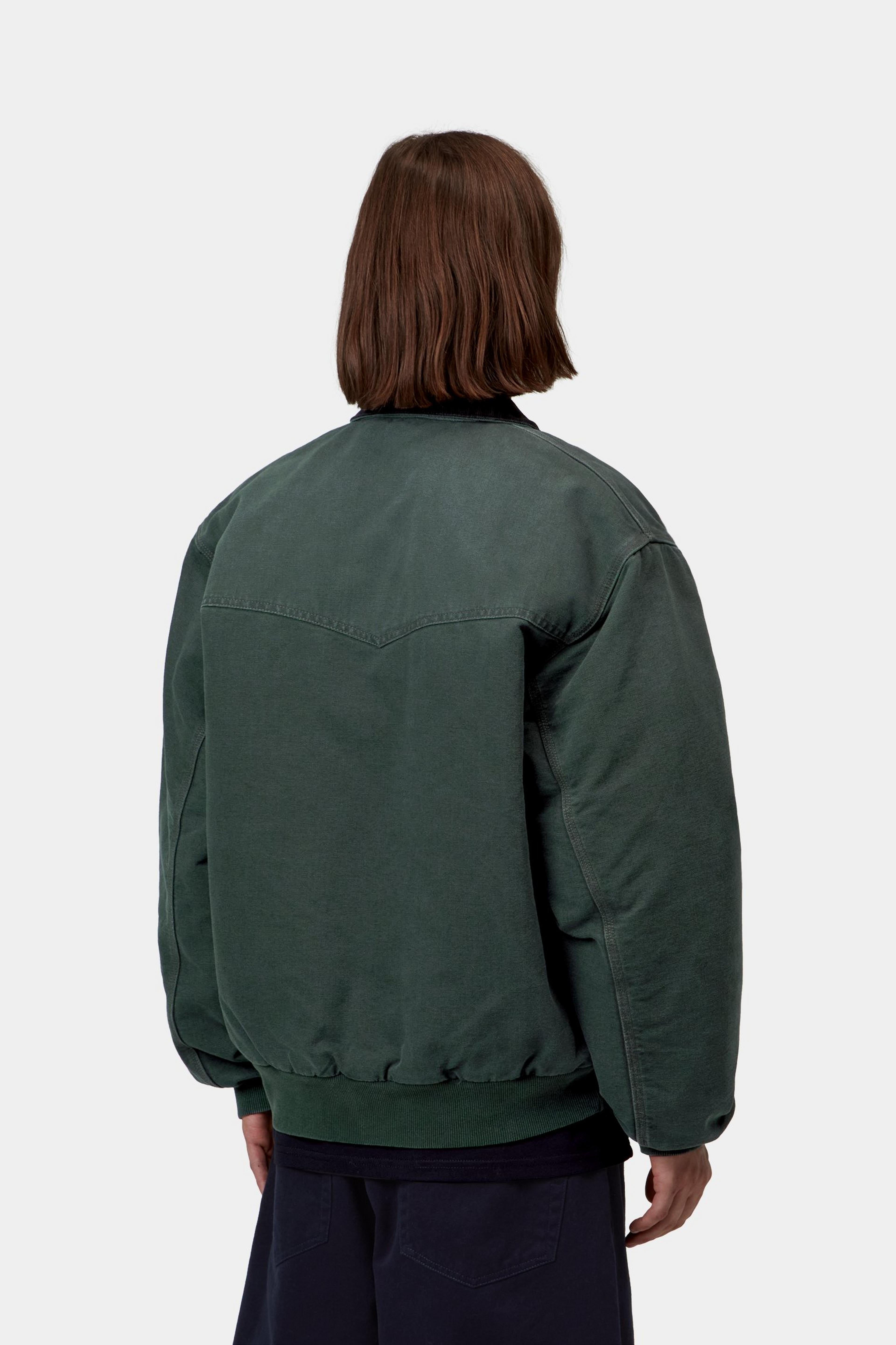 Carhartt WIP OG Santa Fe Jacket Raven / Black Stone Canvas
