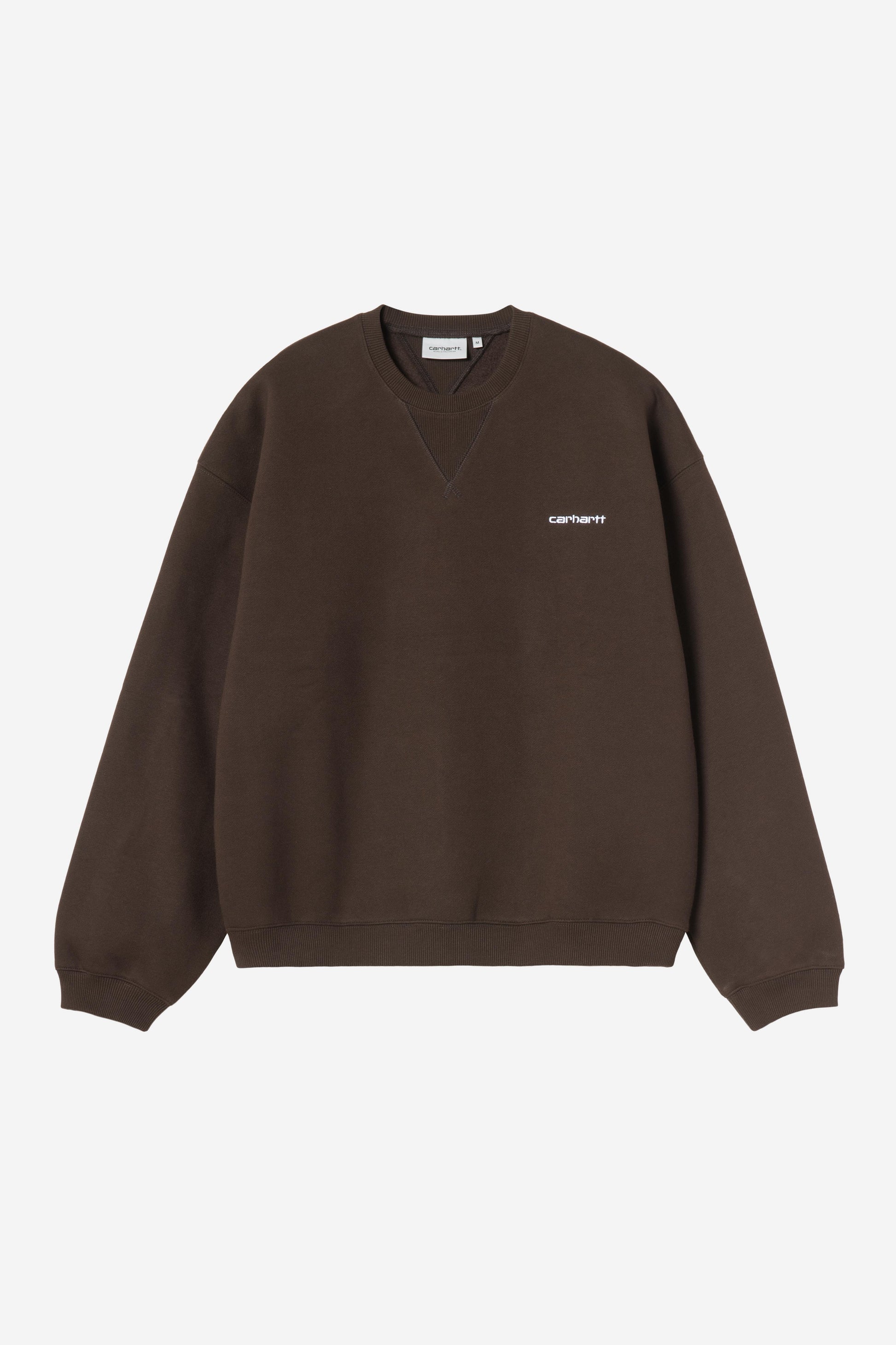 Carhartt WIP Ebbert Sweat Tobacco / White