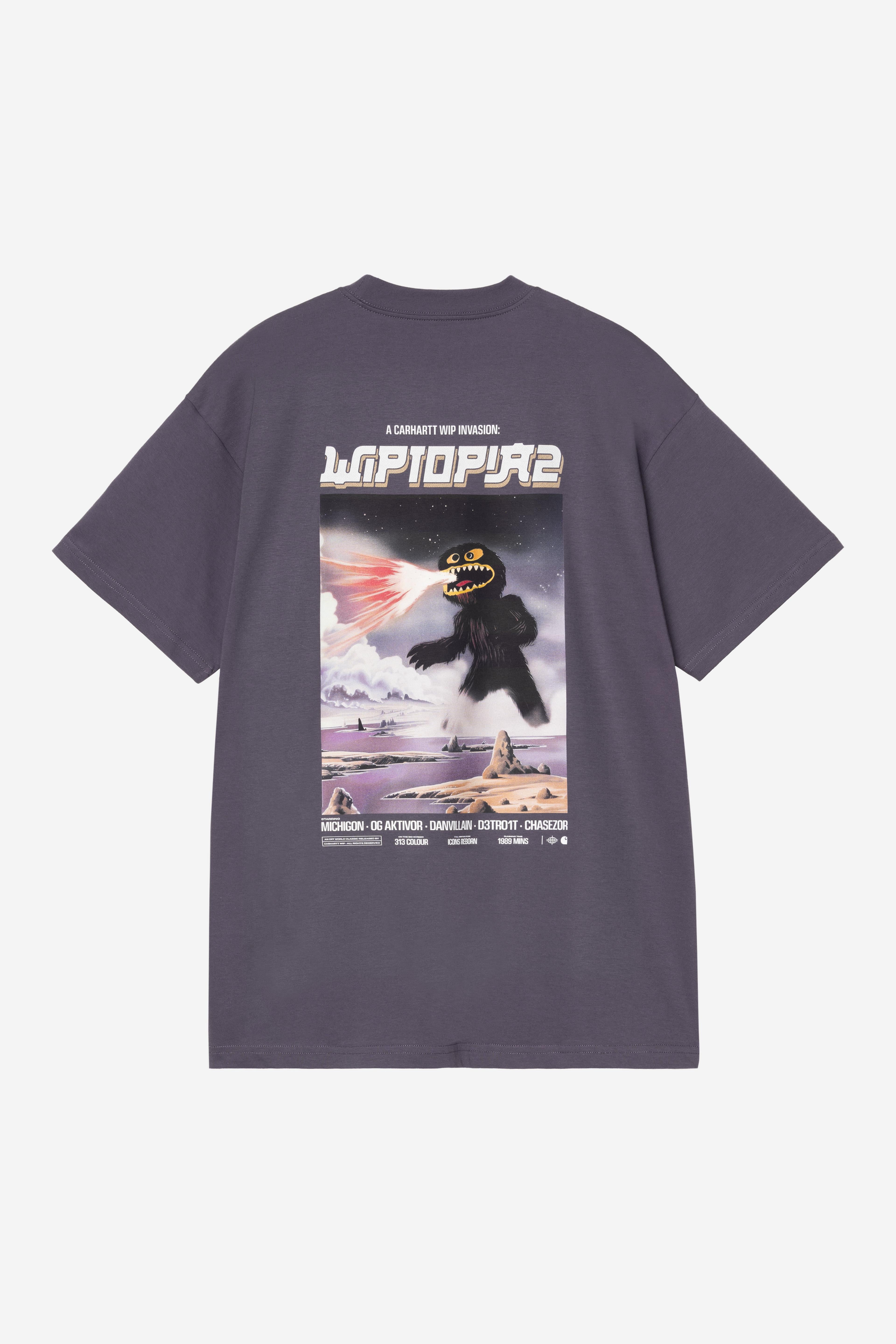 Carhartt WIP Wiptopia II Tee Shady Purple