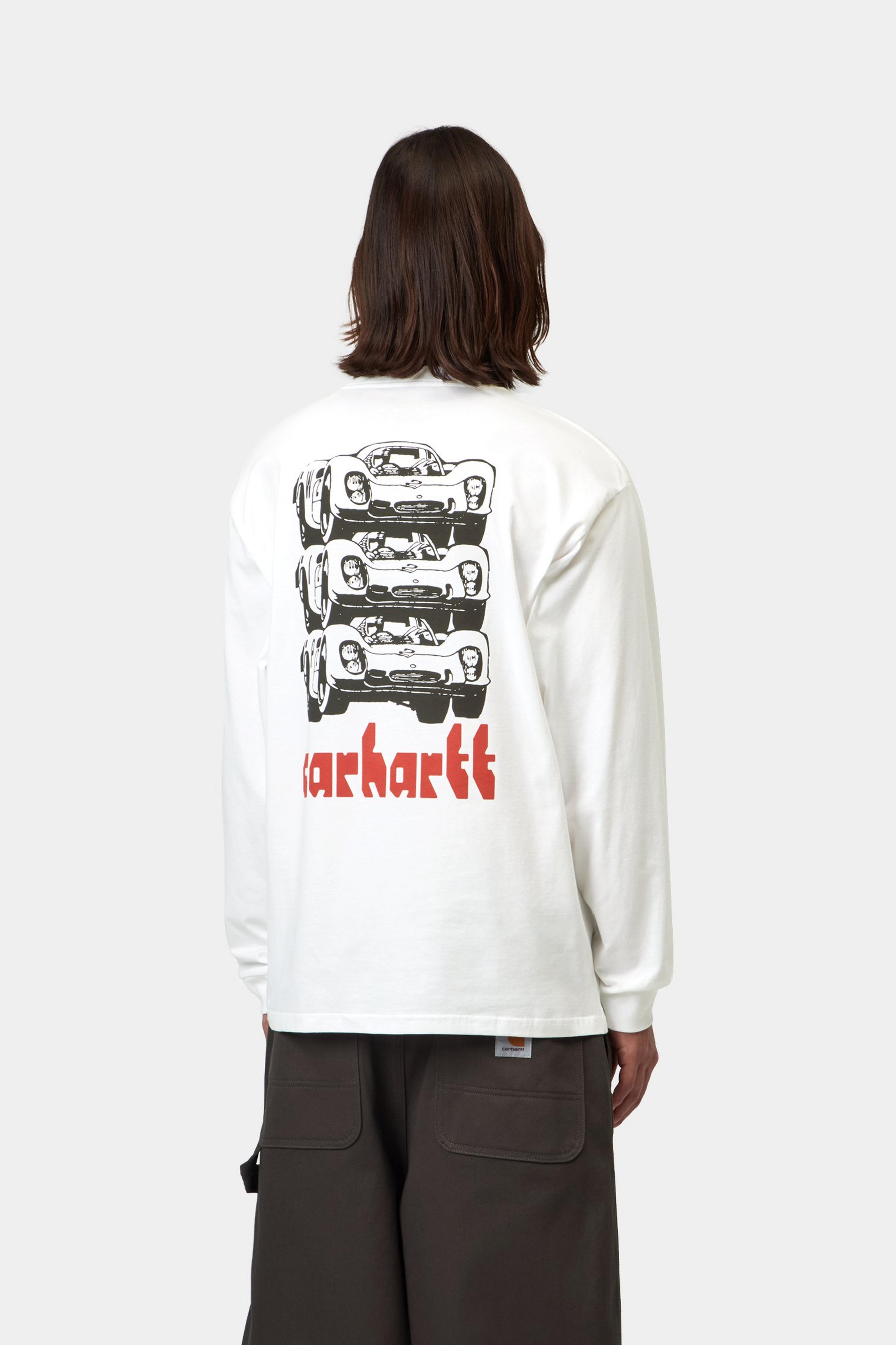 Carhartt Framework Longsleeve Tee White