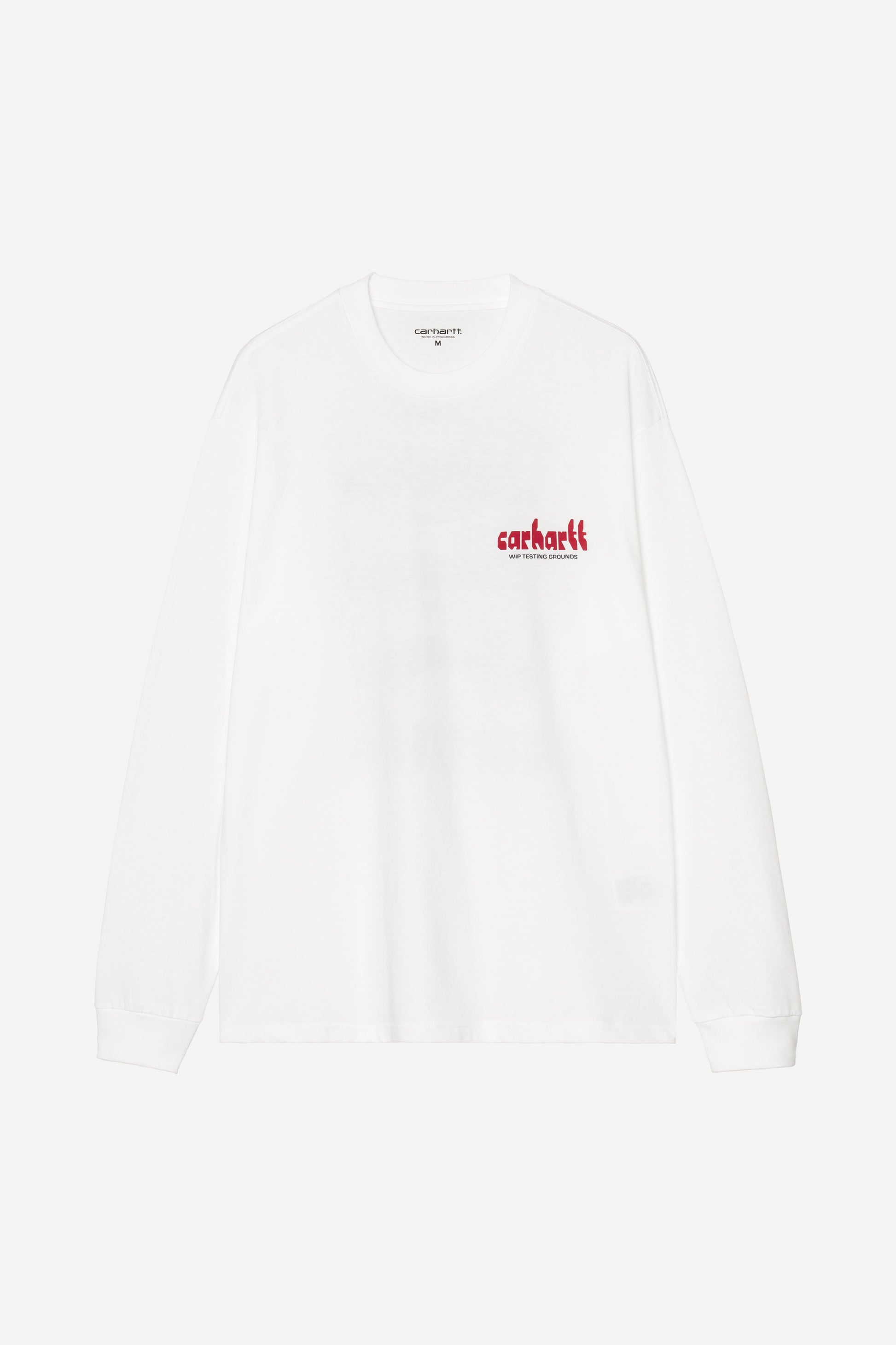Carhartt Framework Longsleeve Tee White