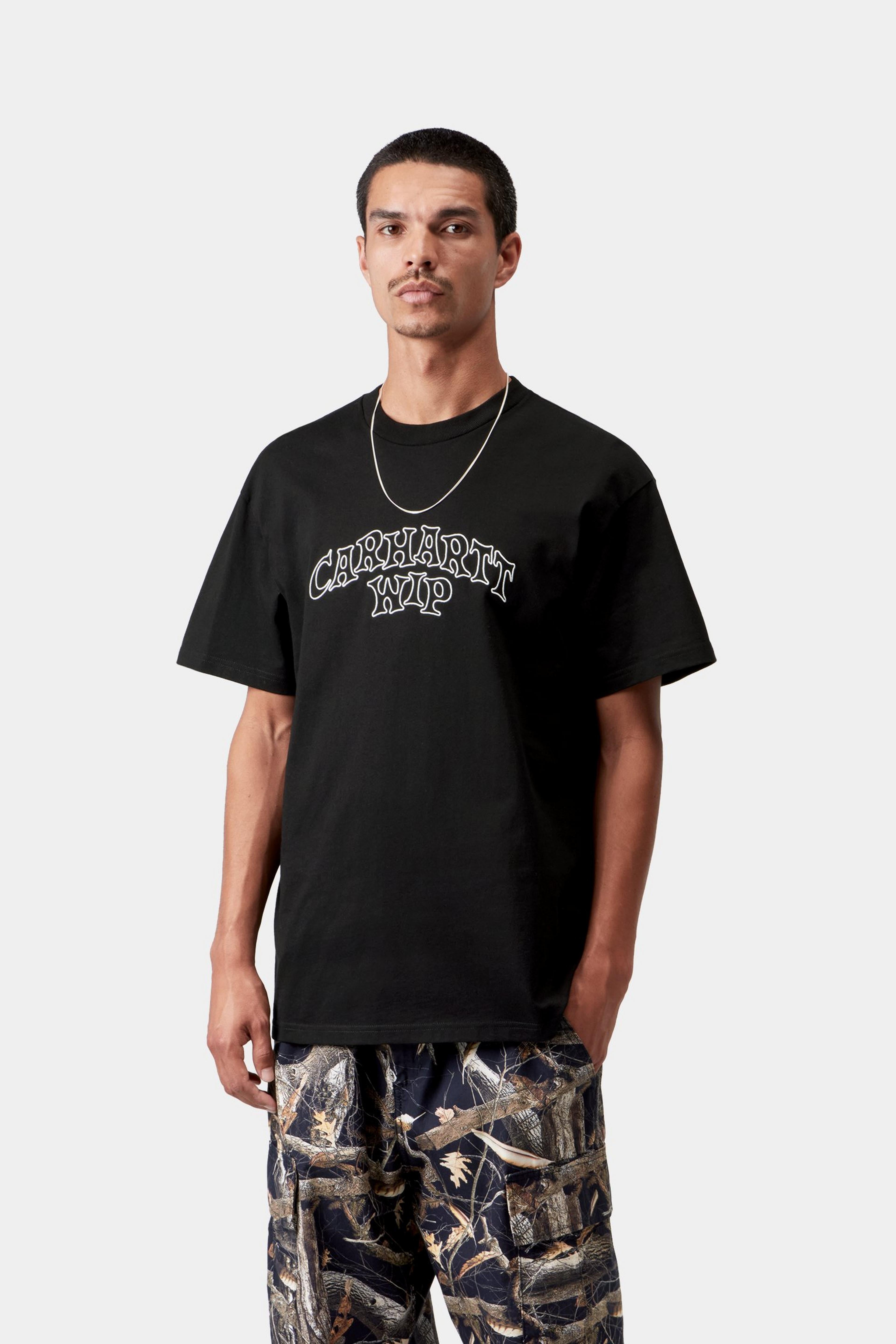 Carhartt WIP Limn Script Tee Raven