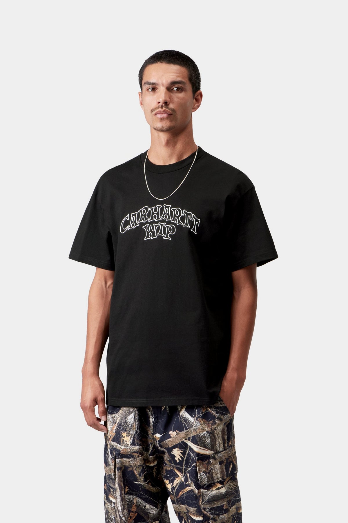 Carhartt WIP Limn Script Tee Raven