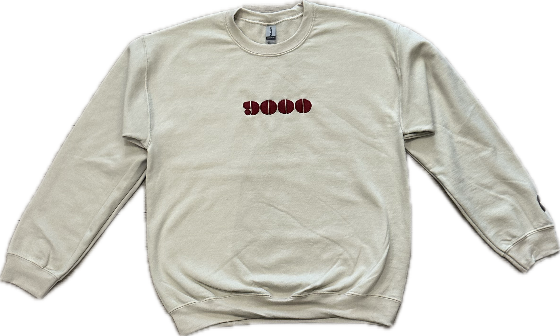 Curb 9000 Crewneck Sand/Wine