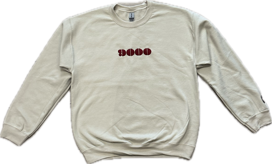 Curb 9000 Crewneck Sand/Wine