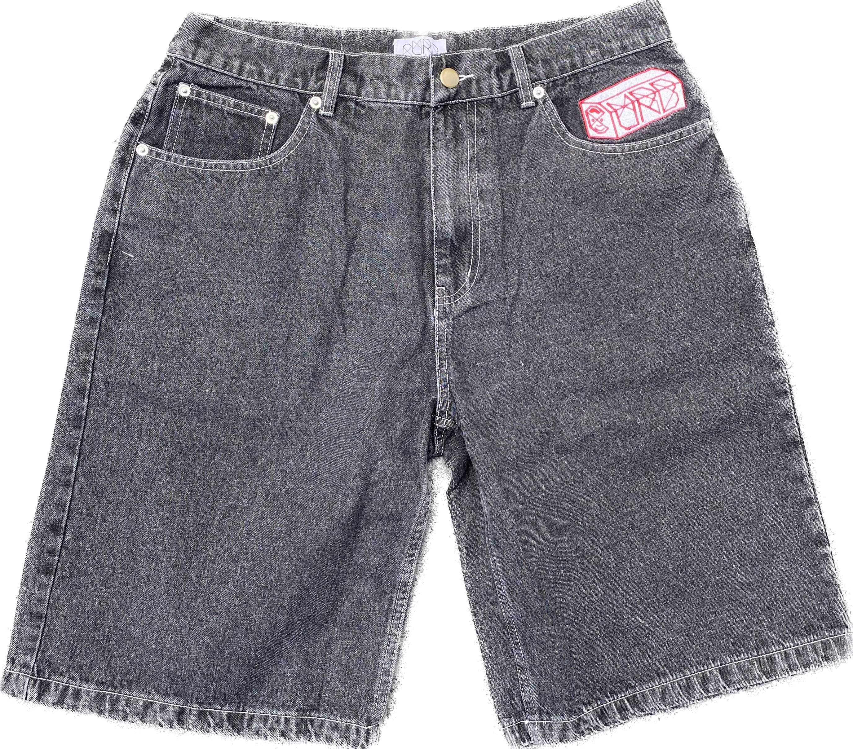 Curb G-Short Washed Black