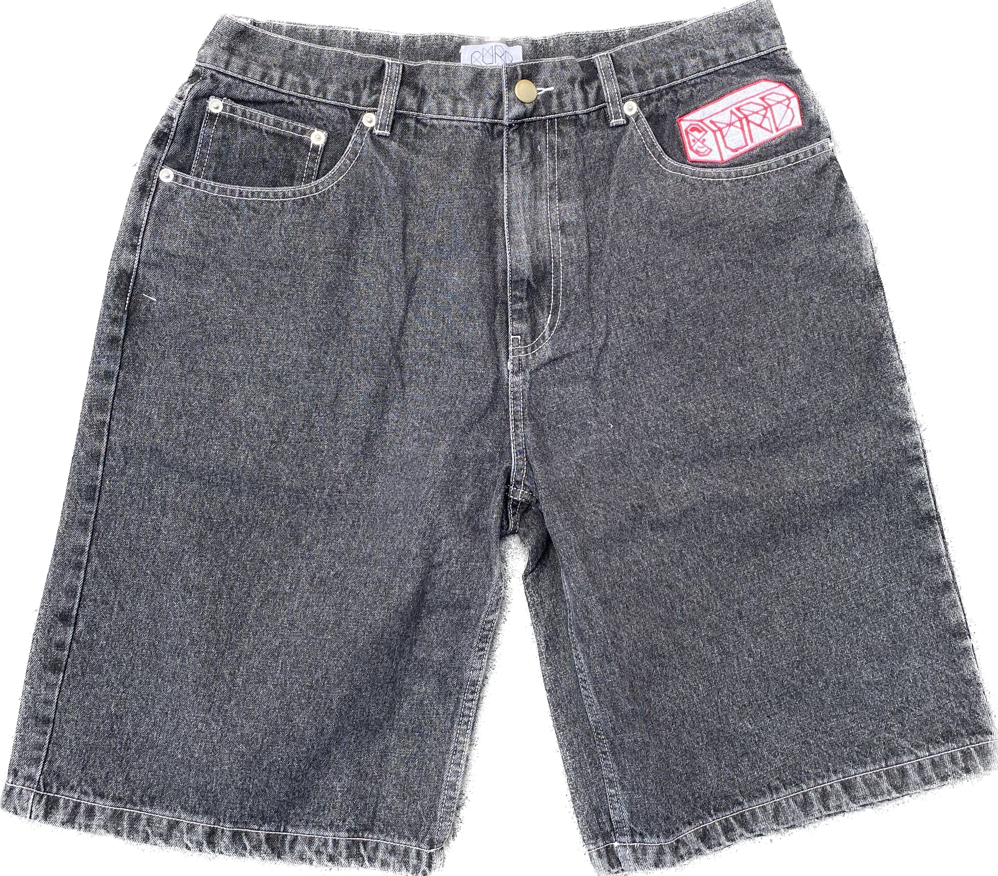 Curb G-Short Washed Black