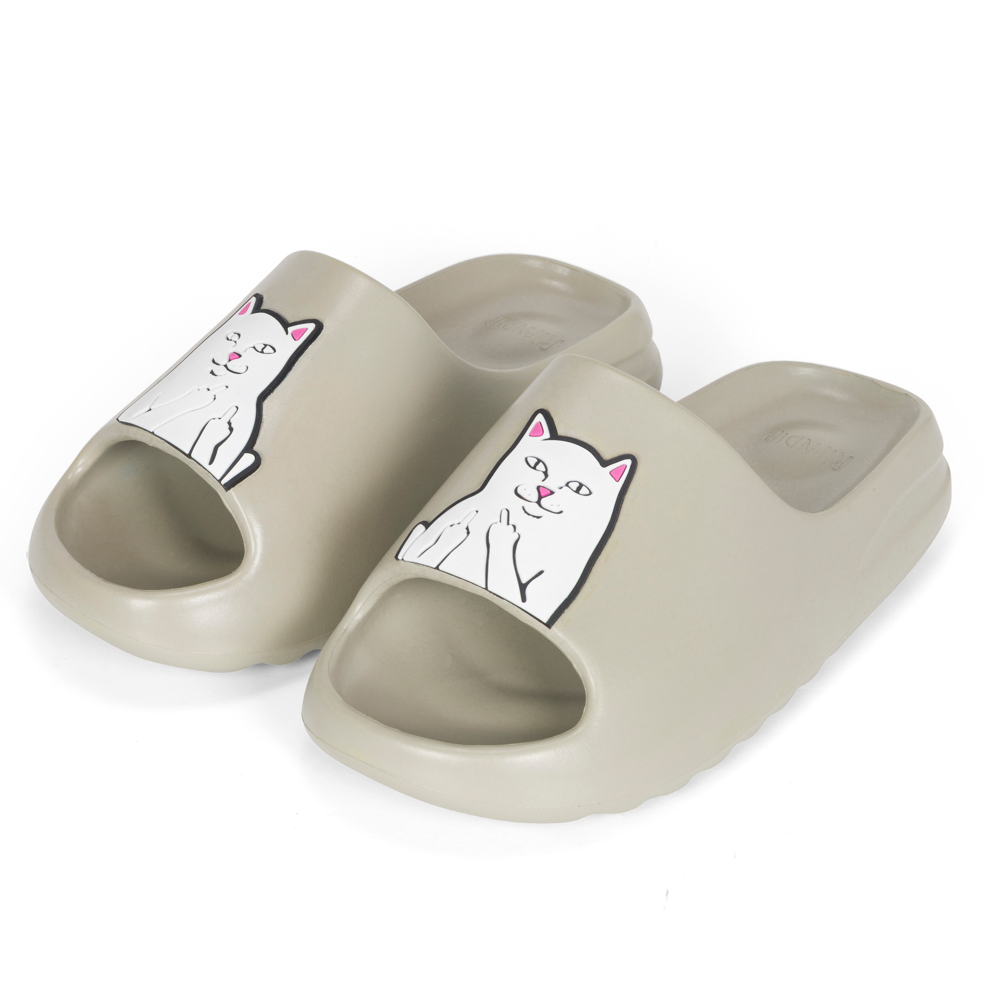Ripndip Lord Nermal Cloud Slides Khaki