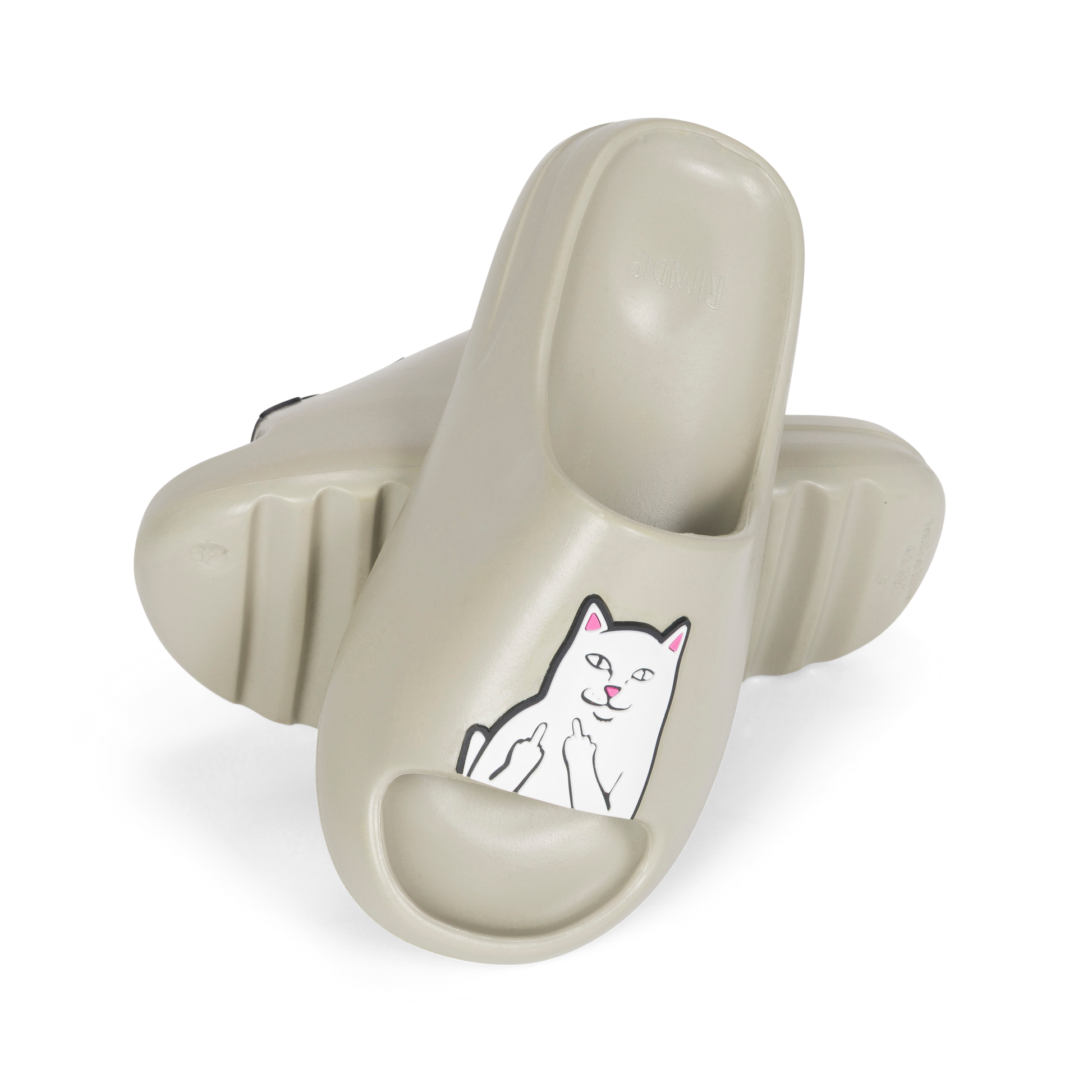 Ripndip Lord Nermal Cloud Slides Khaki