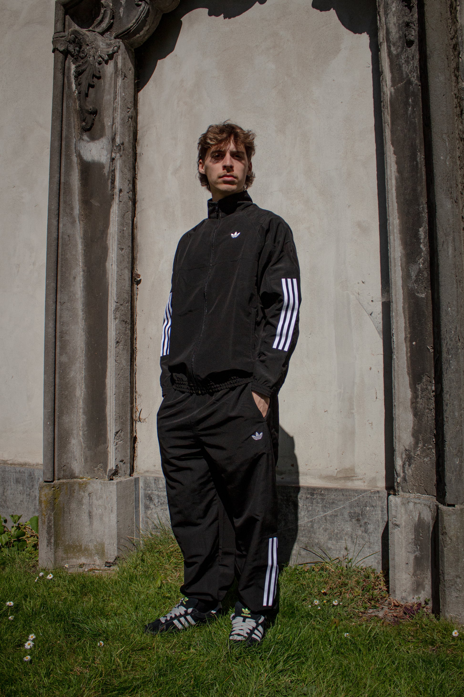 Adidas Gatsele Track Jacket Black/White
