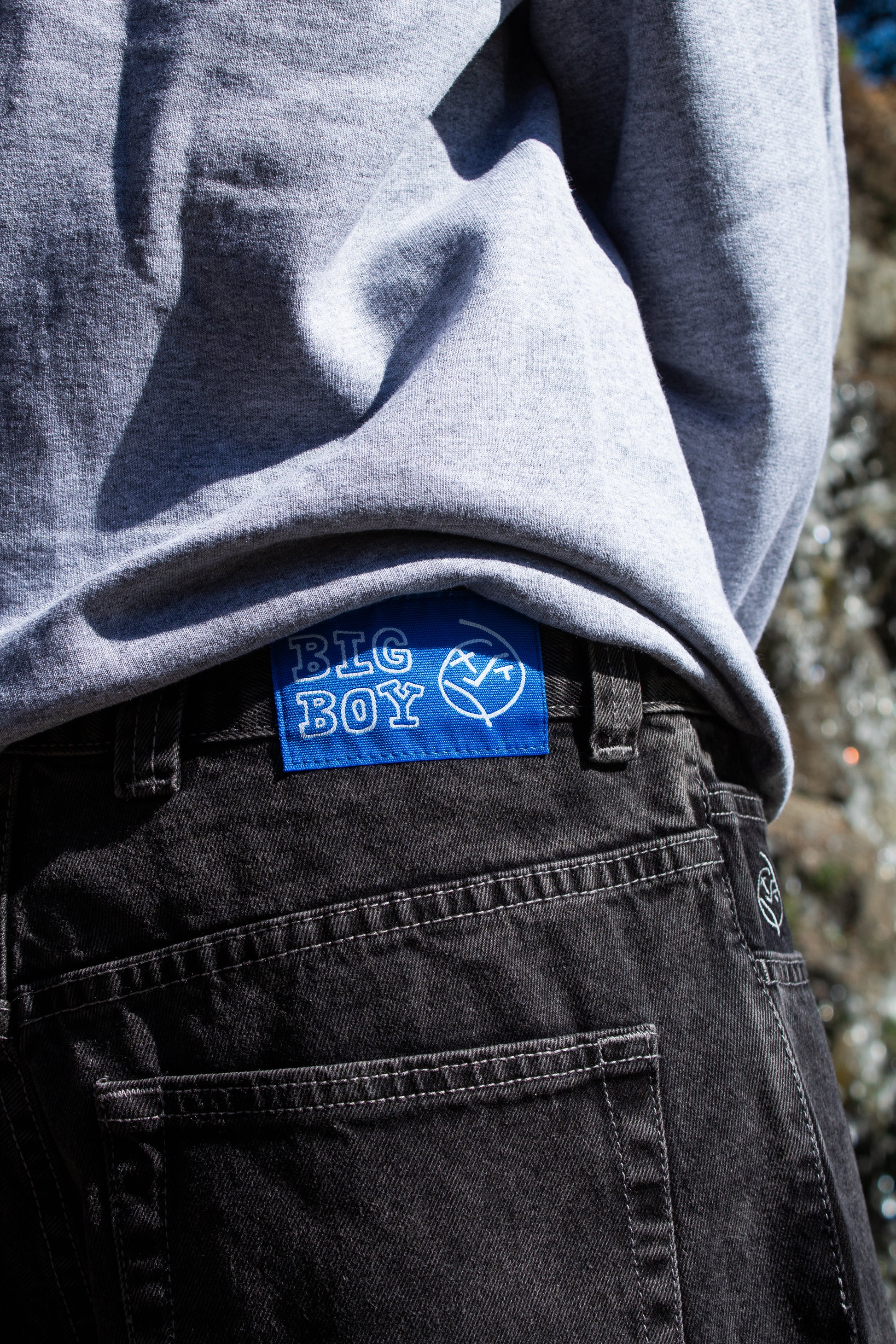 Polar Big Boy Shorts Silver Black