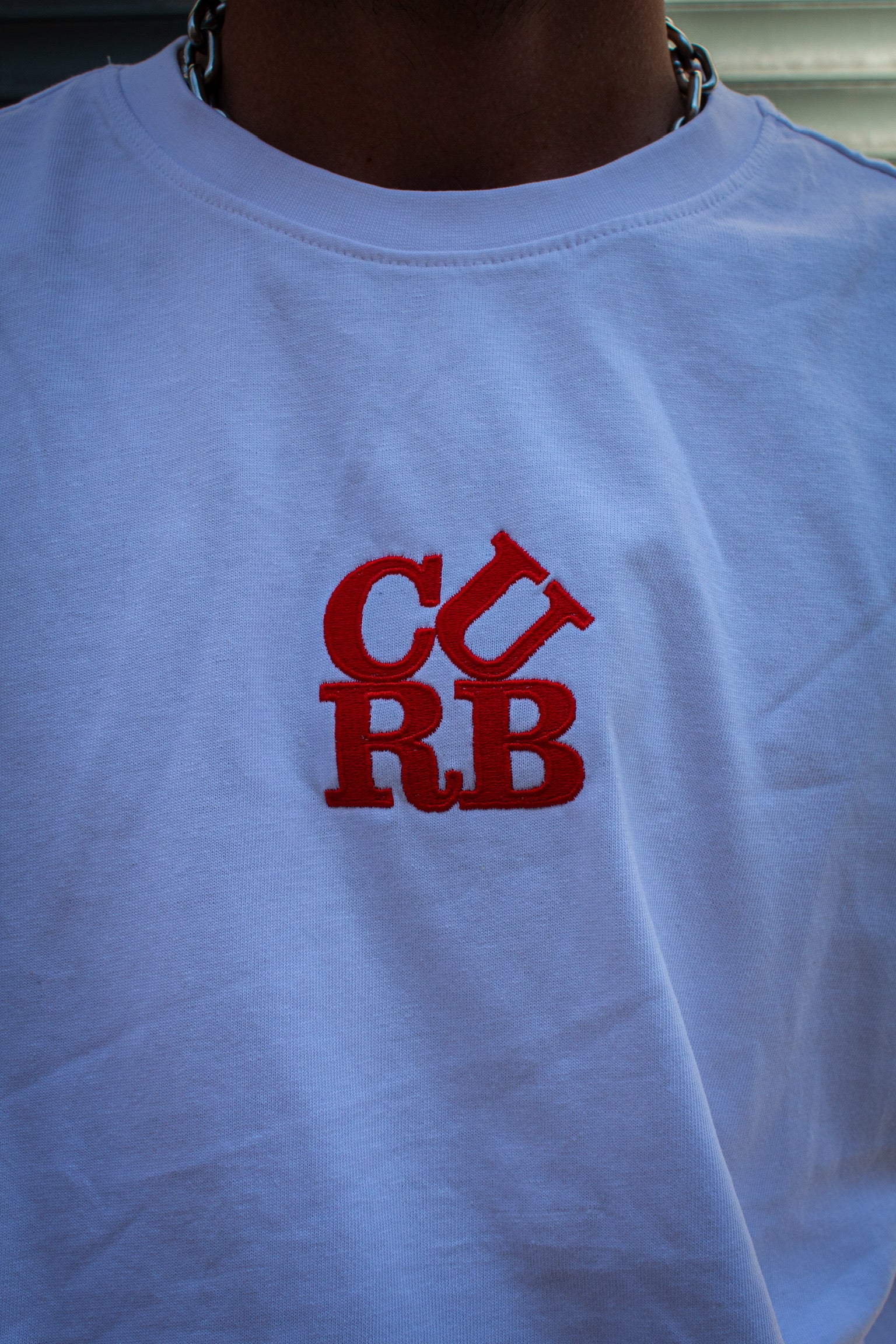 Curb Park Tee White