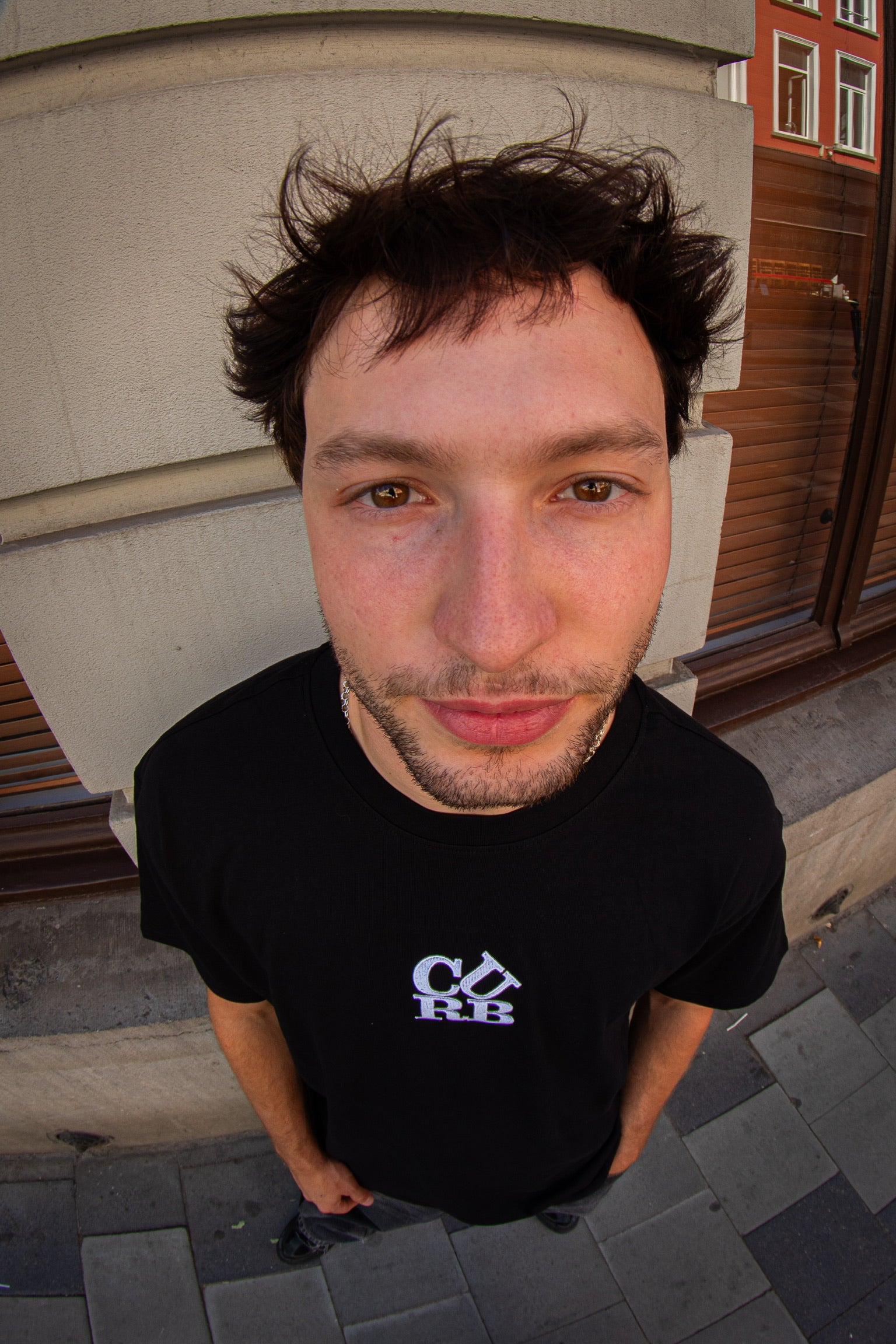 Curb Park Tee Black