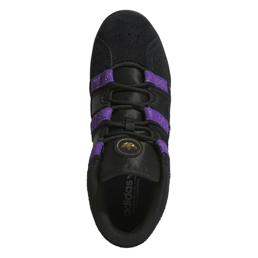 ADIDAS KADER Core Black / Core Purple / Gold Metallic