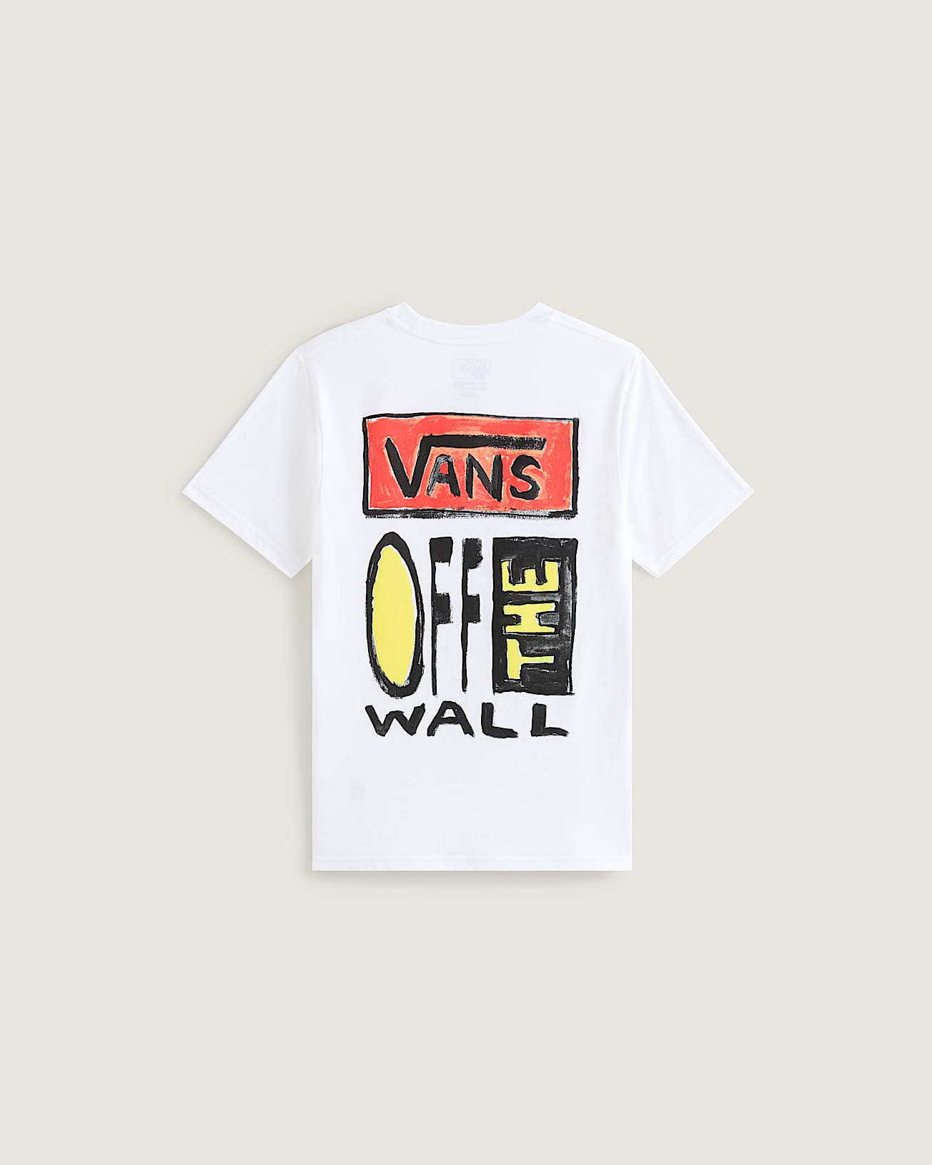 Vans - On Canvas Youth Tee White
