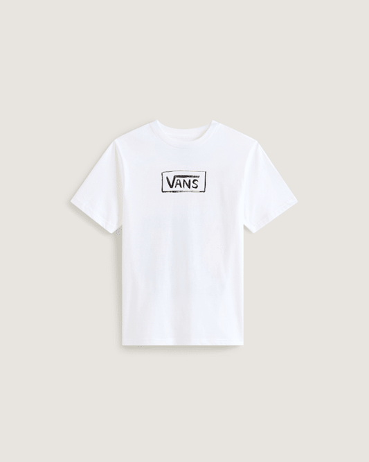 Vans - On Canvas Youth Tee White