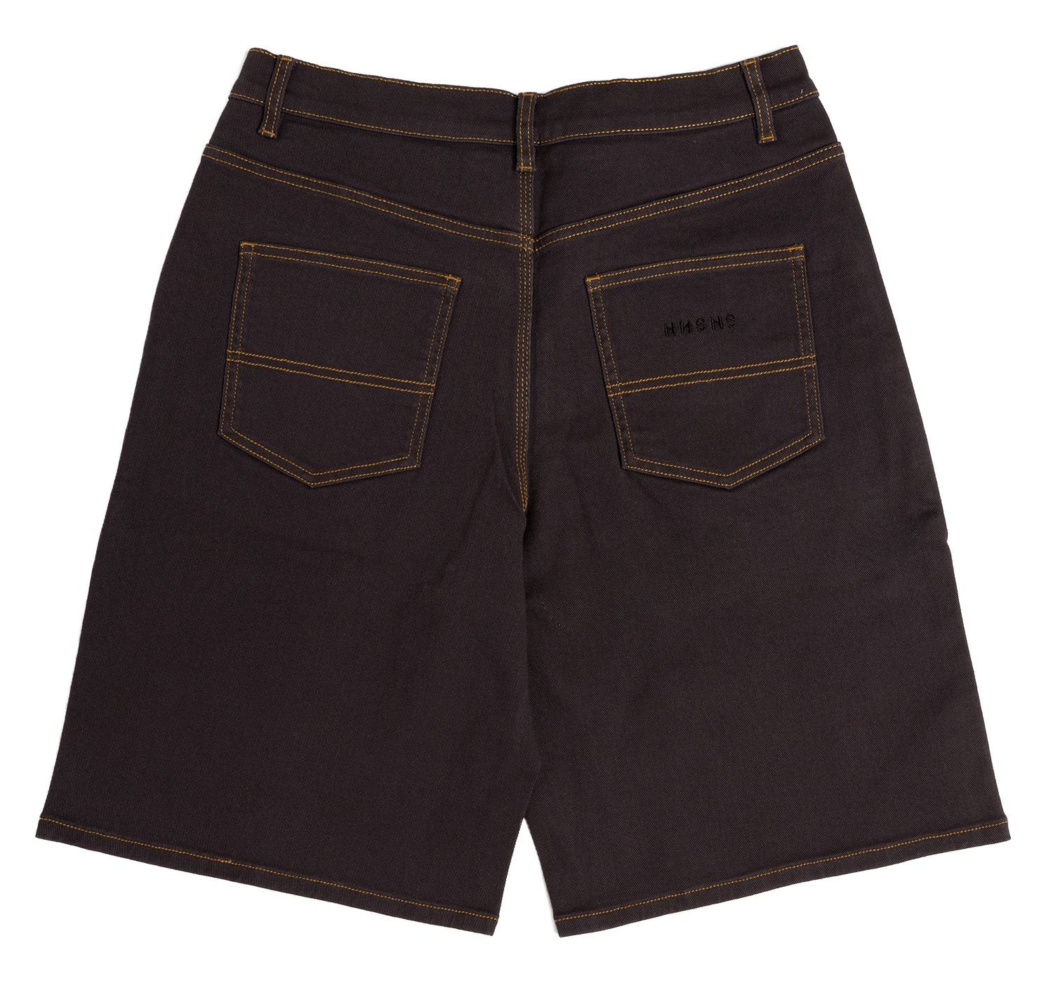 Nnsns Biggerfoot Short Black stoneStretch Denim