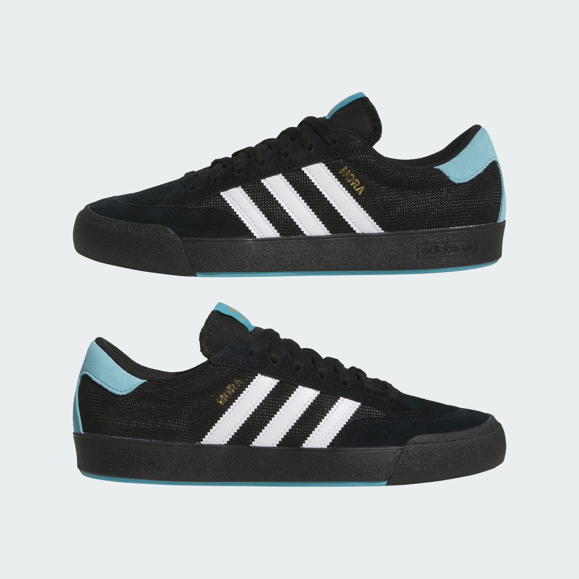 Adidas Nora Core Black / Cloud White / Gold Metallic