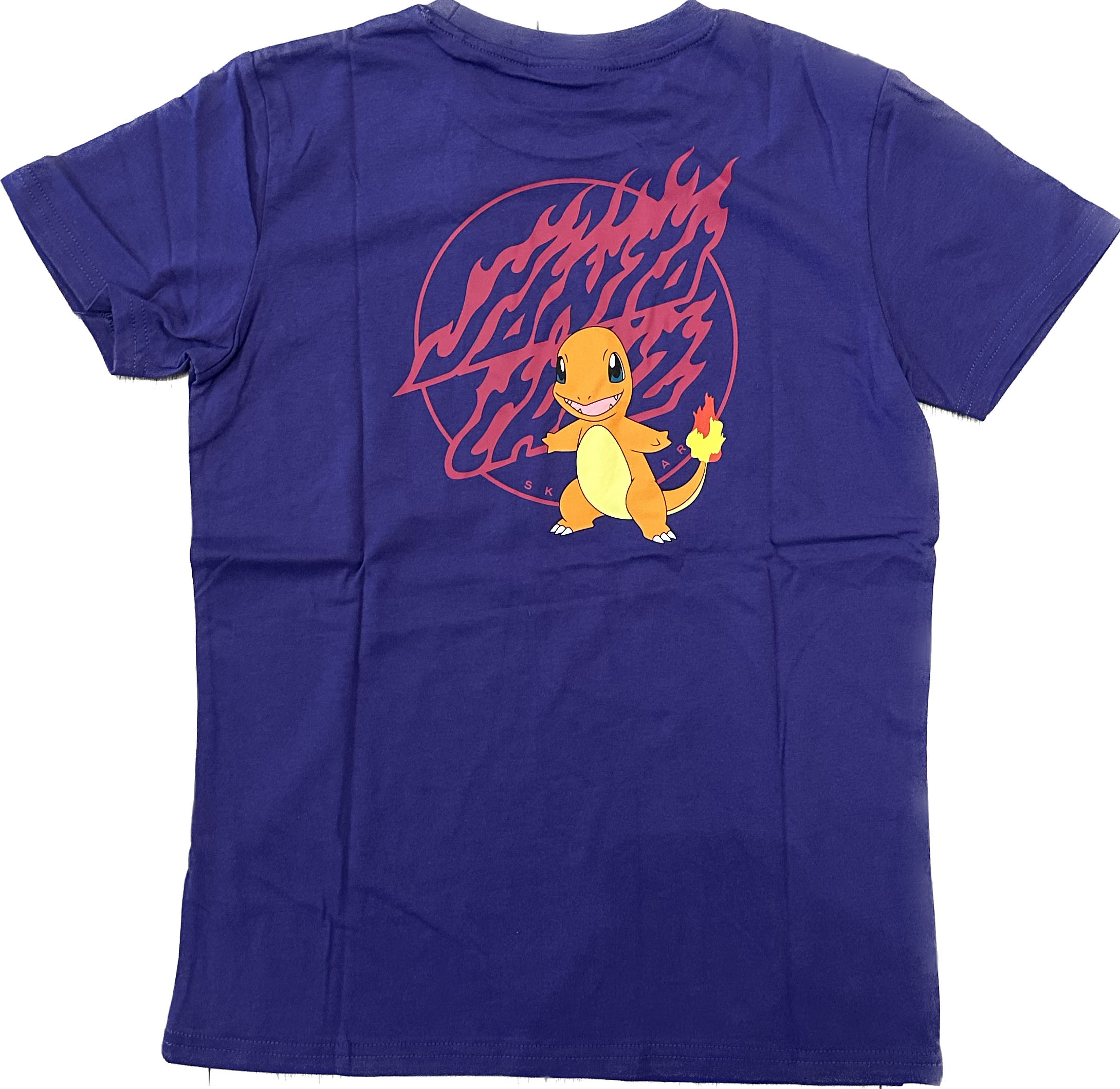 Santa Cruz x Pokemon Youth Pokemon Fire Type 1 Tee Purple