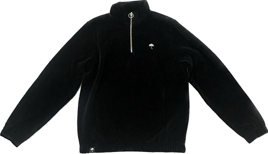 Helas Damerino Quarter Zip Black