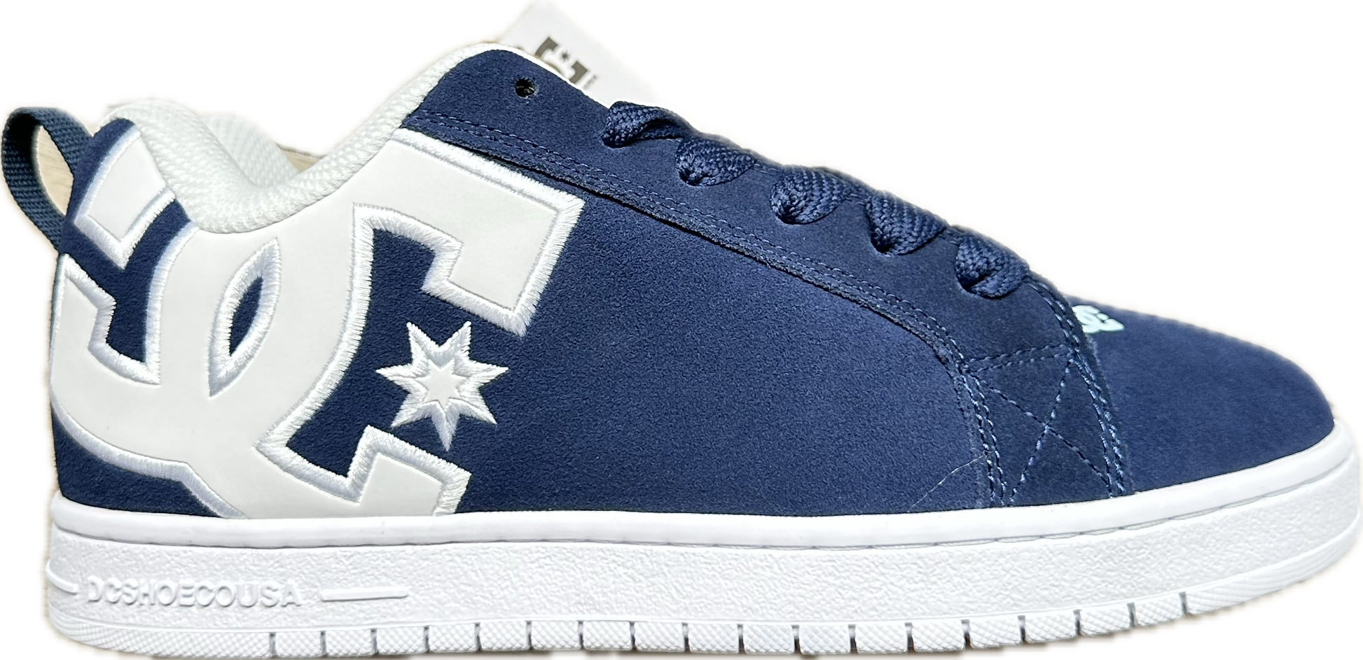 DC Court Graffik Navy/White (410)