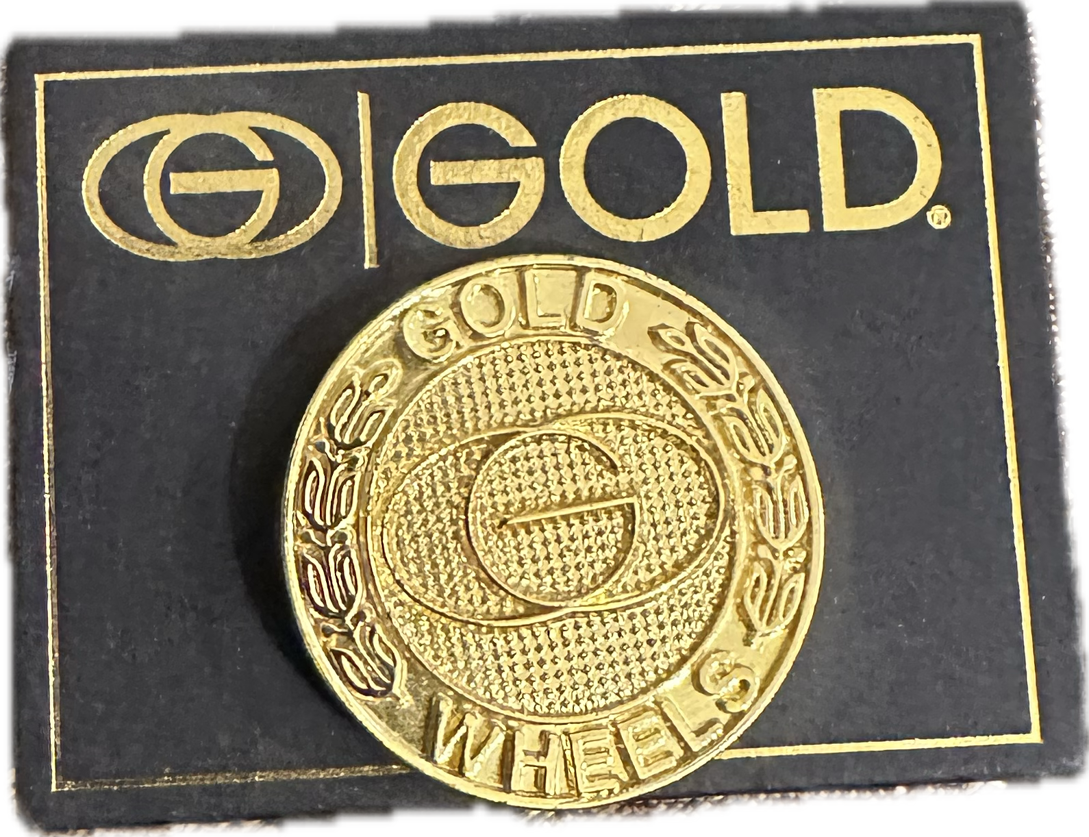 Gold Wheels Pin