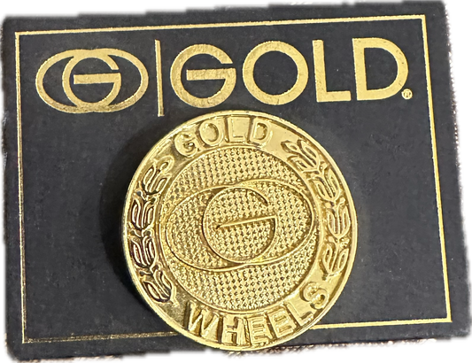 Gold Wheels Pin