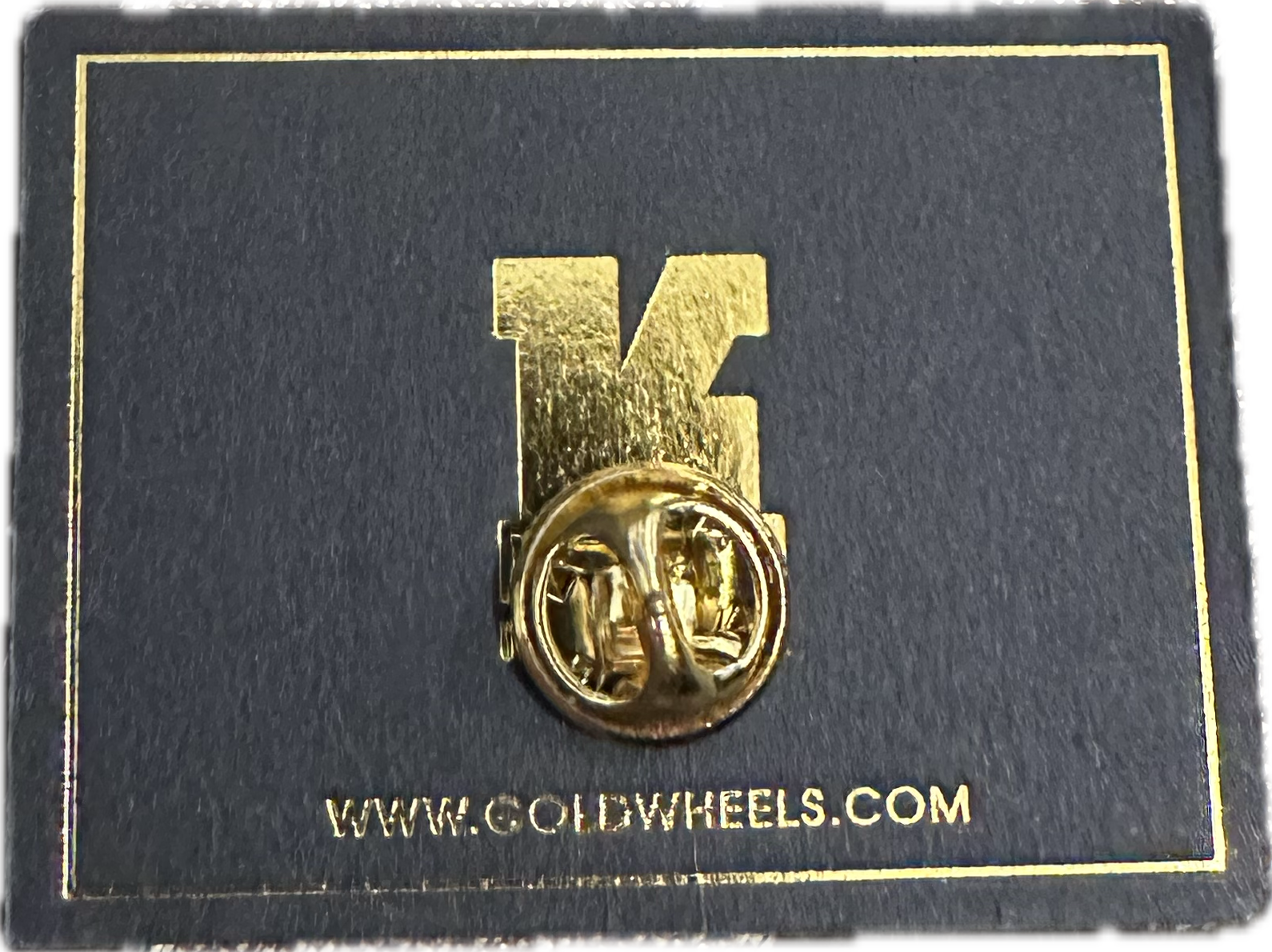 Gold Wheels Pin