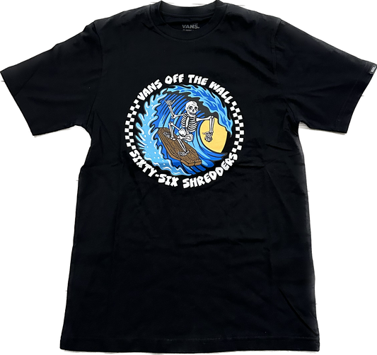 Vans 66 Shredders Youth Tee Black