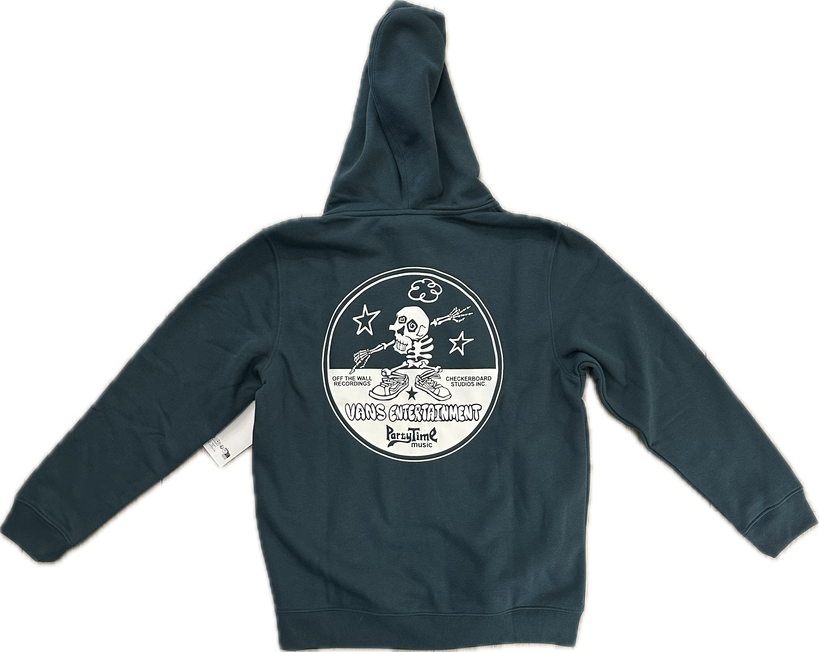 VANS Entertainment YOUTH PULLOVER ZIP HOODIE BOY Green