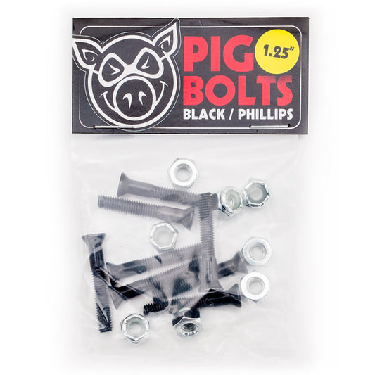 Pig Bolt Black Philips 1.25 Inch