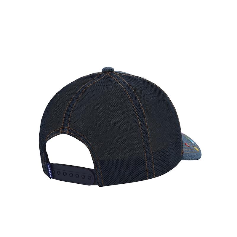 HELAS POOLDOG DENIM CAP WASHED INDIGO