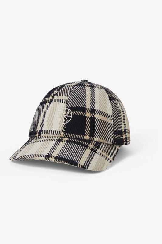 Polar Stroke Logo Flannel Cap Navy